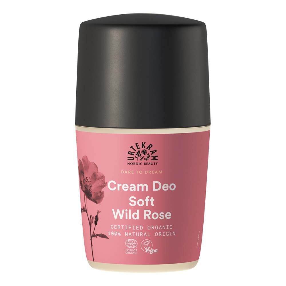 Urtekram Körperbutter Soft Wild Rose - Deo Roll On 50ml
