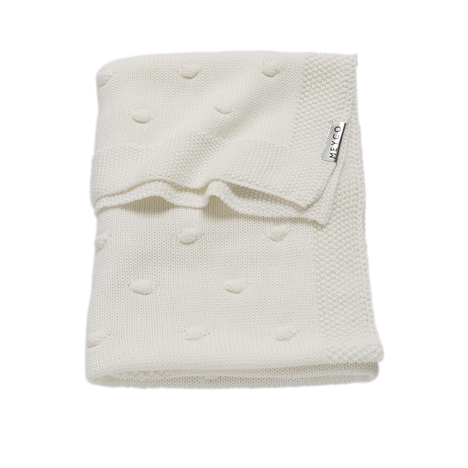 Babydecke 116 Offwhite, Meyco Baby, 75x100cm günstig online kaufen