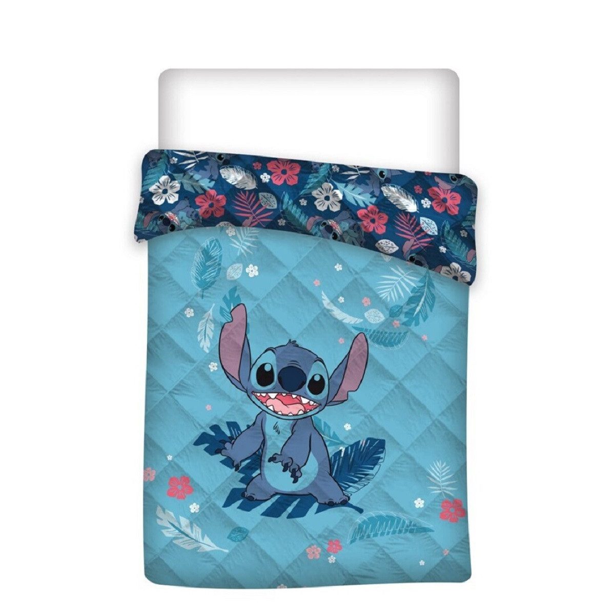 Lilo & Stitch Bettbezug Bettbezug 140 × 200 cm für Einzelbett, (1 St)