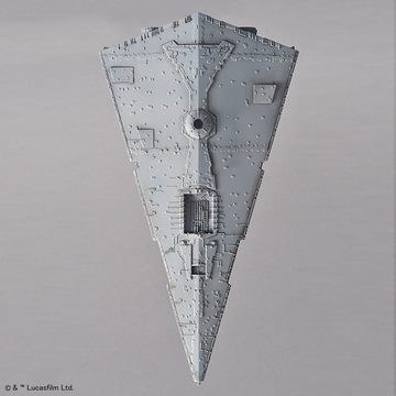 Bandai Modellbausatz Star Wars - Death Star+Star Destroyer, Maßstab 1:2700000 und 1:14500