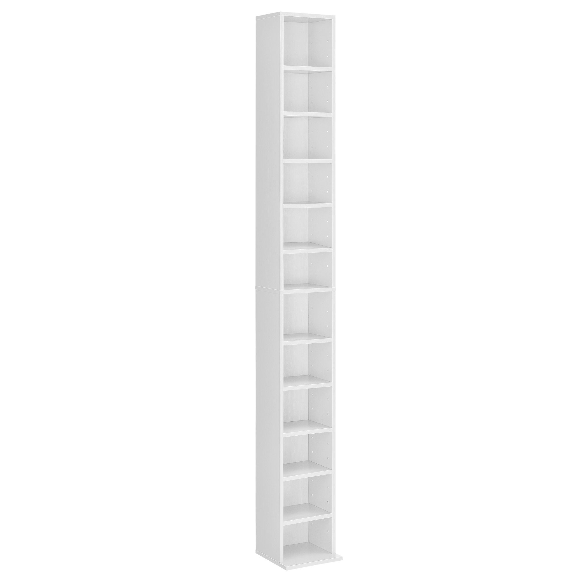 en.casa CD-Regal, »Tynset« 175x20x20 cm Standregal günstig online kaufen