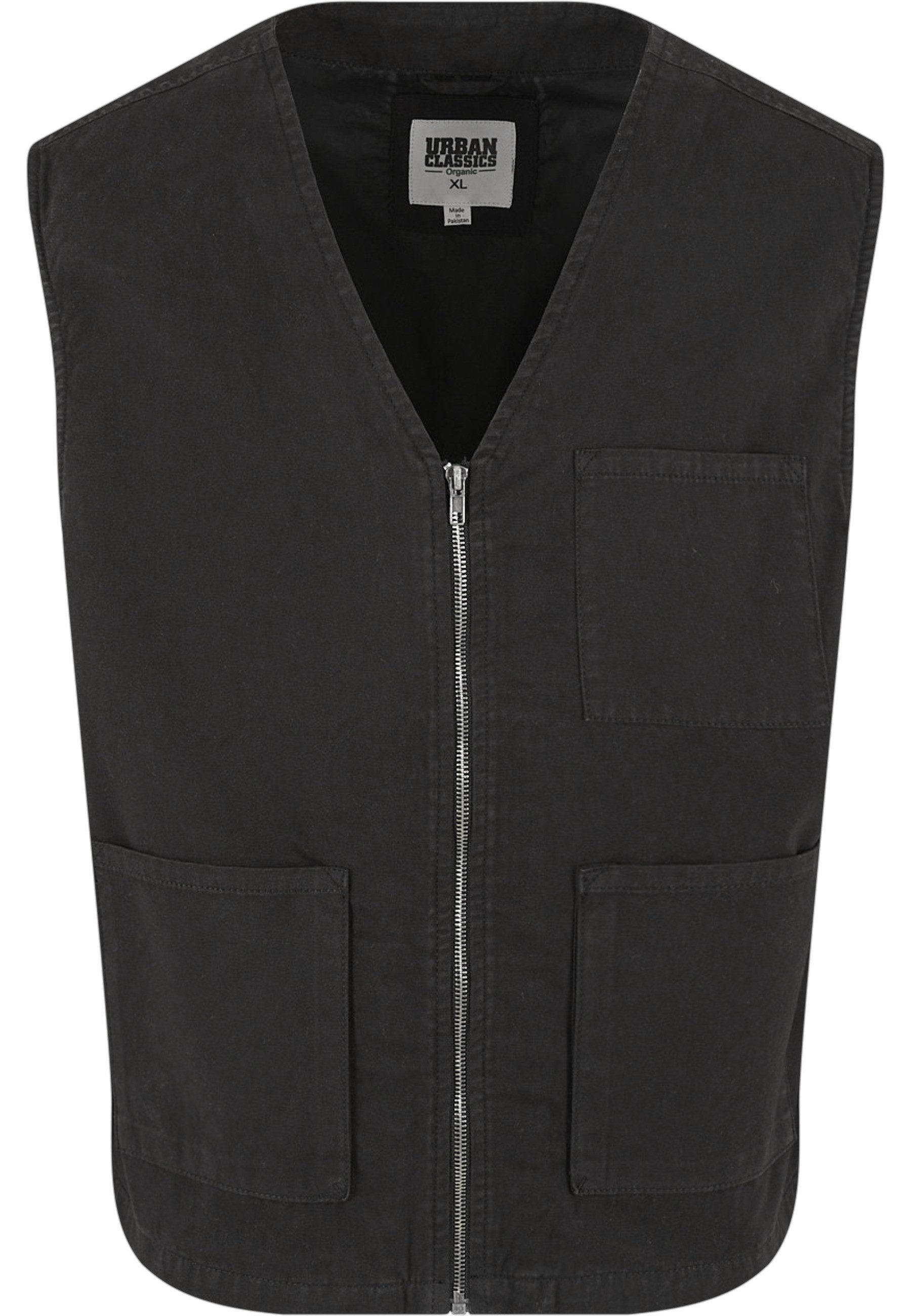 URBAN CLASSICS Steppweste Urban Classics Herren Organic Cotton Vest (1-tlg) günstig online kaufen