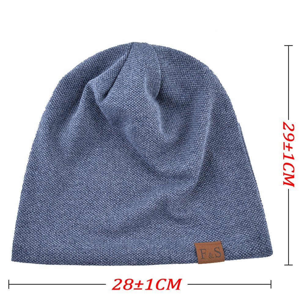 Coonoor Strickmütze Leichte Beanie,Slouch Beanie Mütze, Laufmütze für alle günstig online kaufen