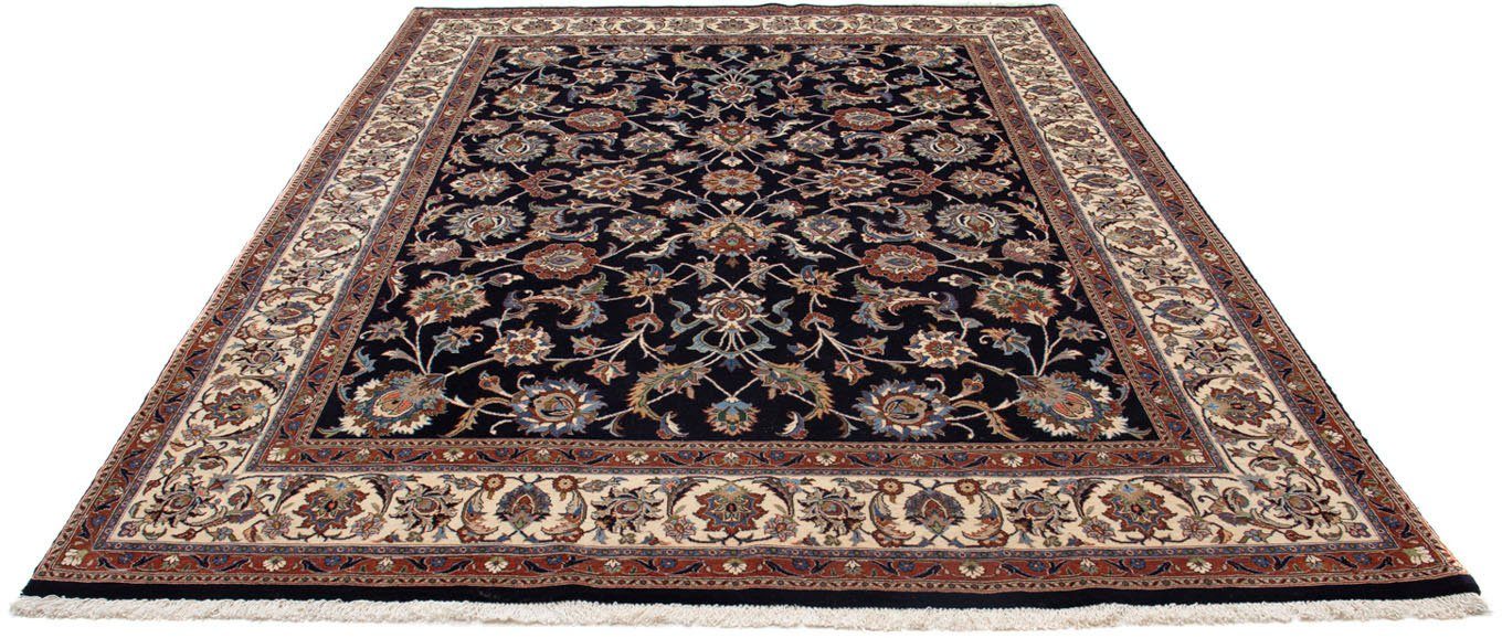 Wollteppich Maschad Blumenmuster Nero 285 x 208 cm, morgenland, rechteckig, Höhe: 10 mm, Unikat mit Zertifikat