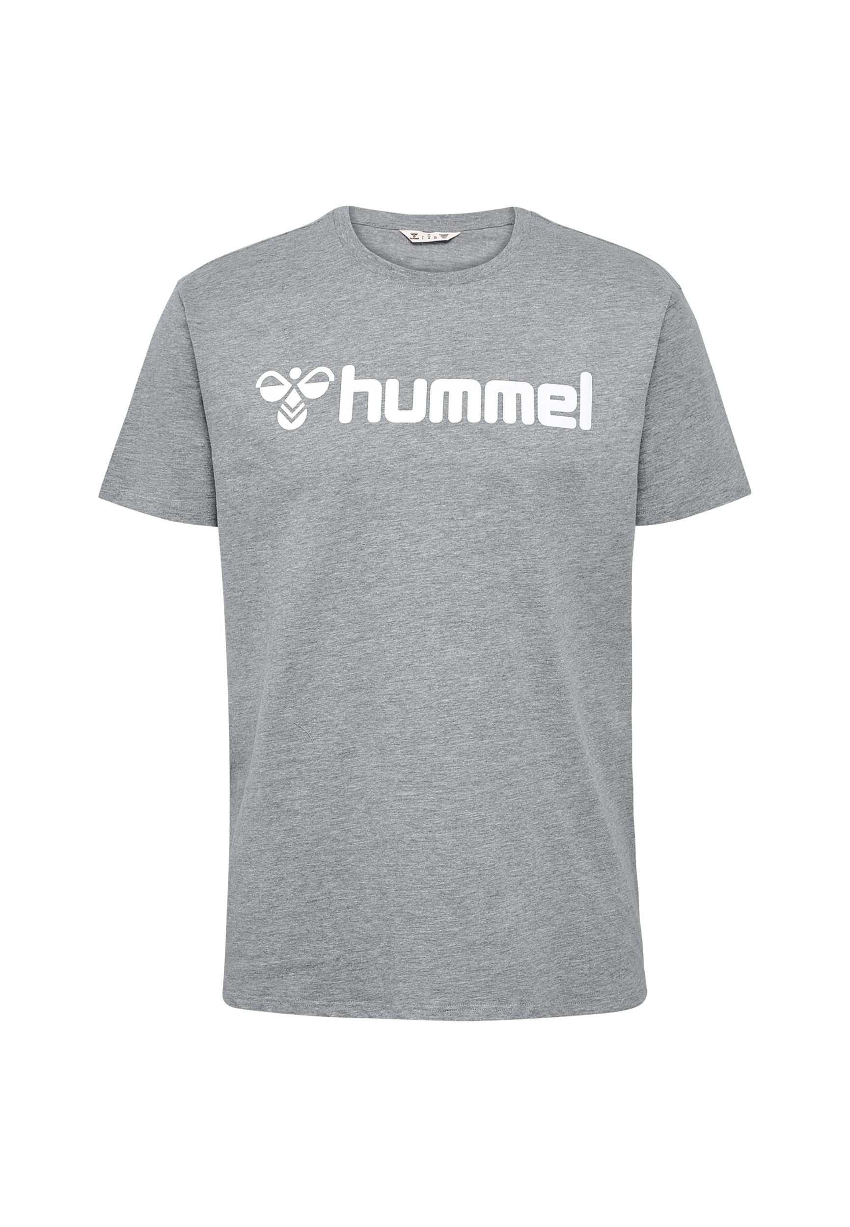 hummel T-Shirt Regular Fit Stretch Rundhalsausschnitt Logo hmlGO 2.0 LOGO T-SHIRT S/S
