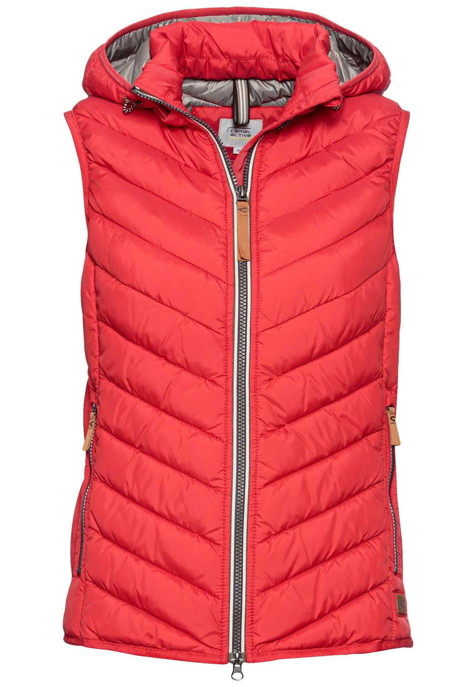 camel active Steppweste Steppweste aus recyceltem Polyester günstig online kaufen