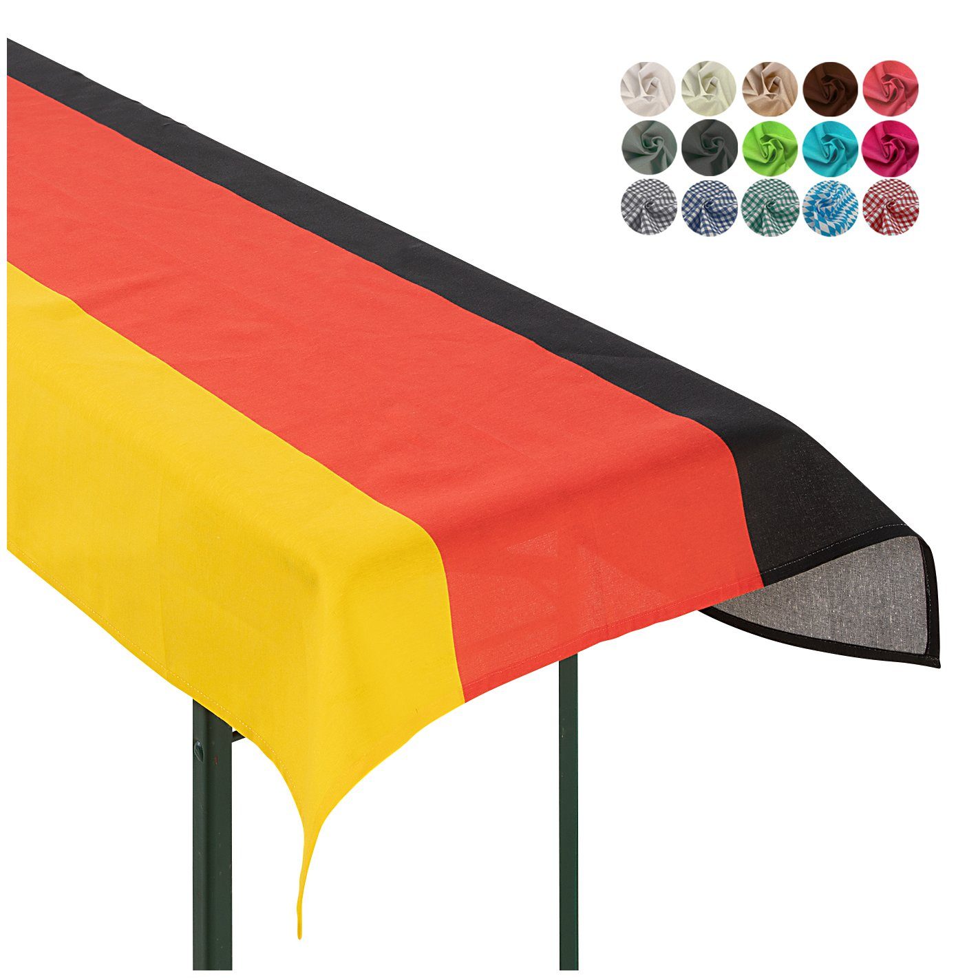 heimtexland Tischdecke Biertischdecke Garten Tischdeko Bierzeltgarnitur günstig online kaufen