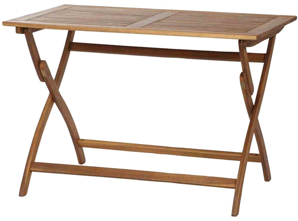 Siena Garden Klapptisch Klapptisch, 110x70 cm, Akazienholz