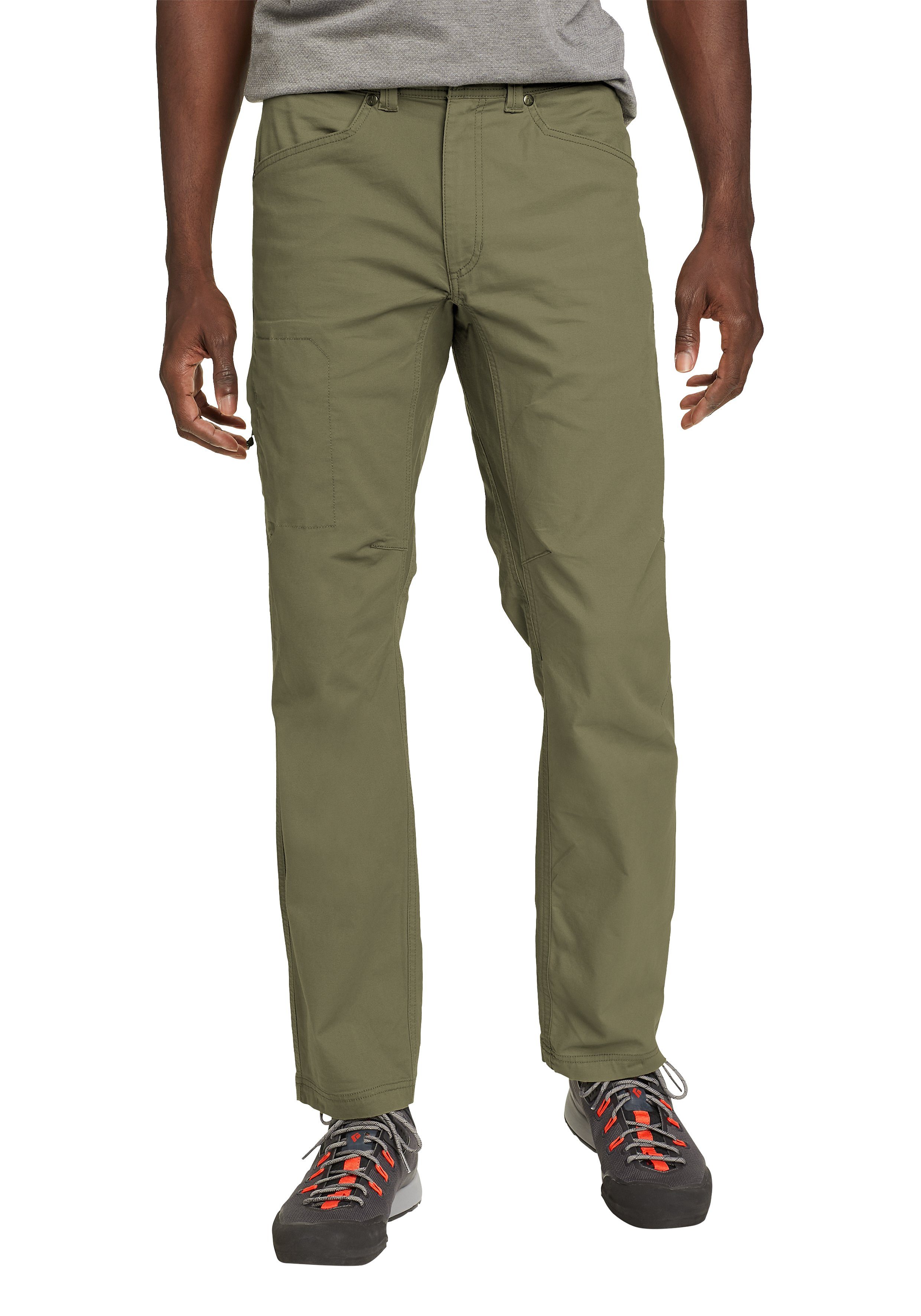 Eddie Bauer Outdoorhose Rappel Canvashose Guide Grün