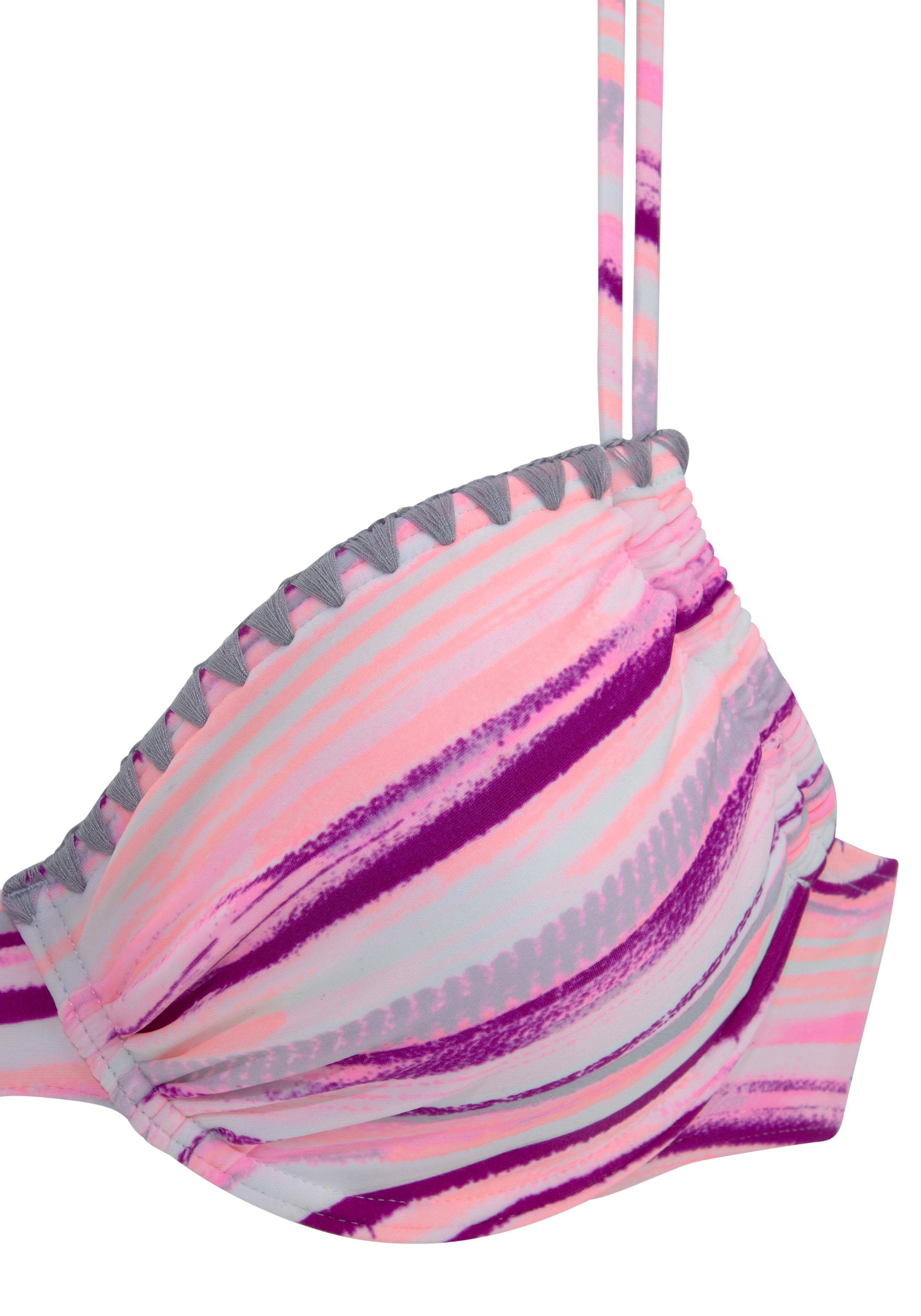 Venice Beach Bügel-Bikini mit Häkelkanten – Bild 3 von 5