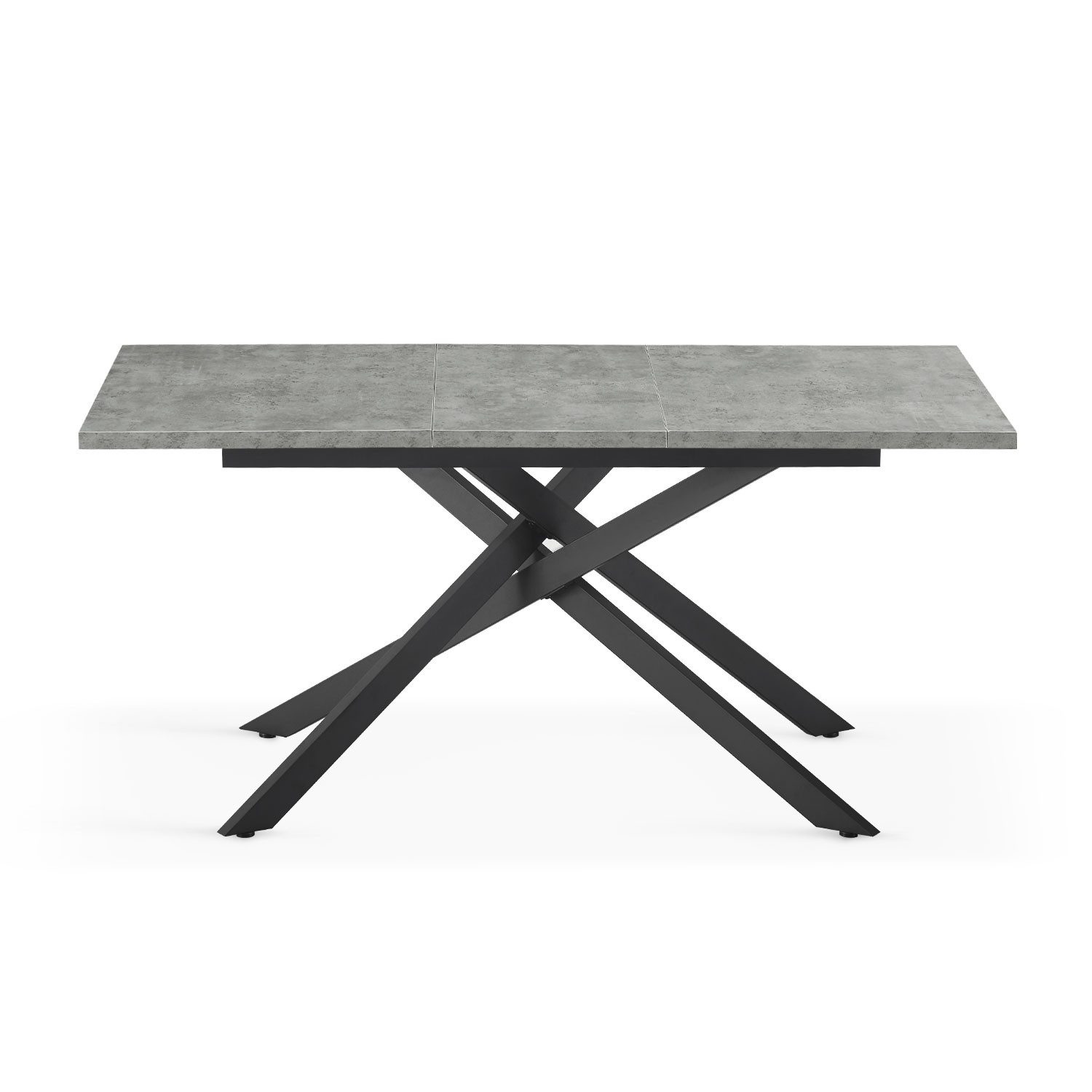 B&D home Esstisch Ausziehtisch LARS, X-Gestell, günstig online kaufen