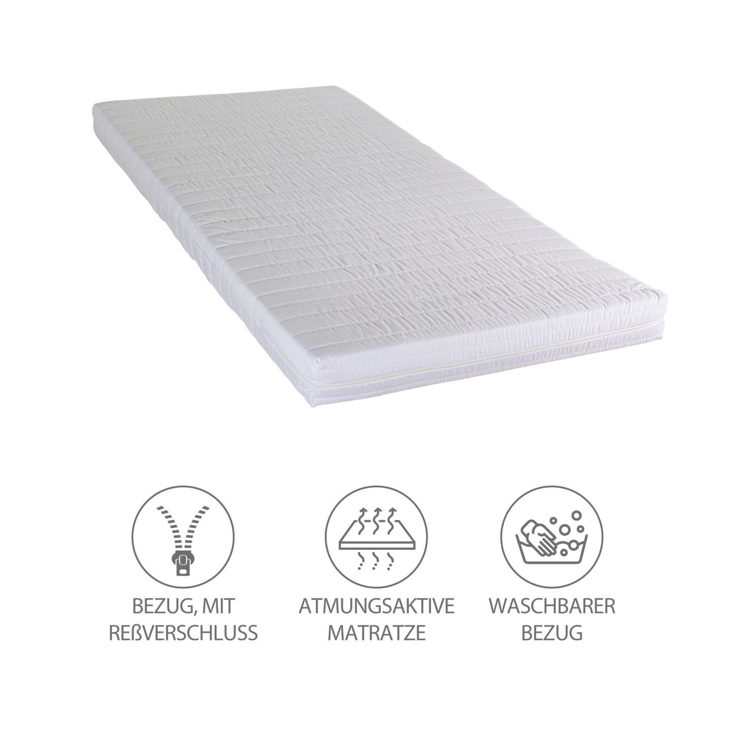 Komfortschaummatratze Comfort Matratze Komfortschaum Rollmatratze Härtegrad günstig online kaufen