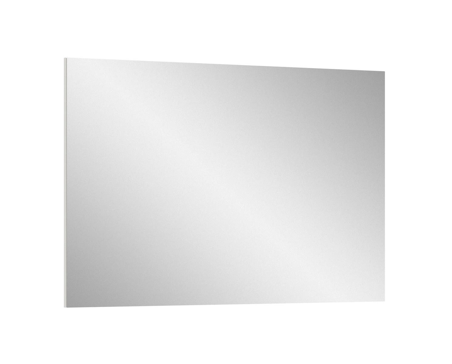 möbelvita Wandspiegel Bello Spiegel B/H/T 110x71x2 in weiß und Spiegelfront