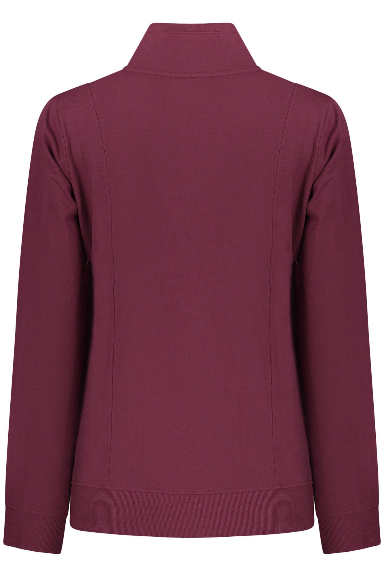 Freddy Sweatshirt Lila Damen Sweatshirt mit Reißverschluss und