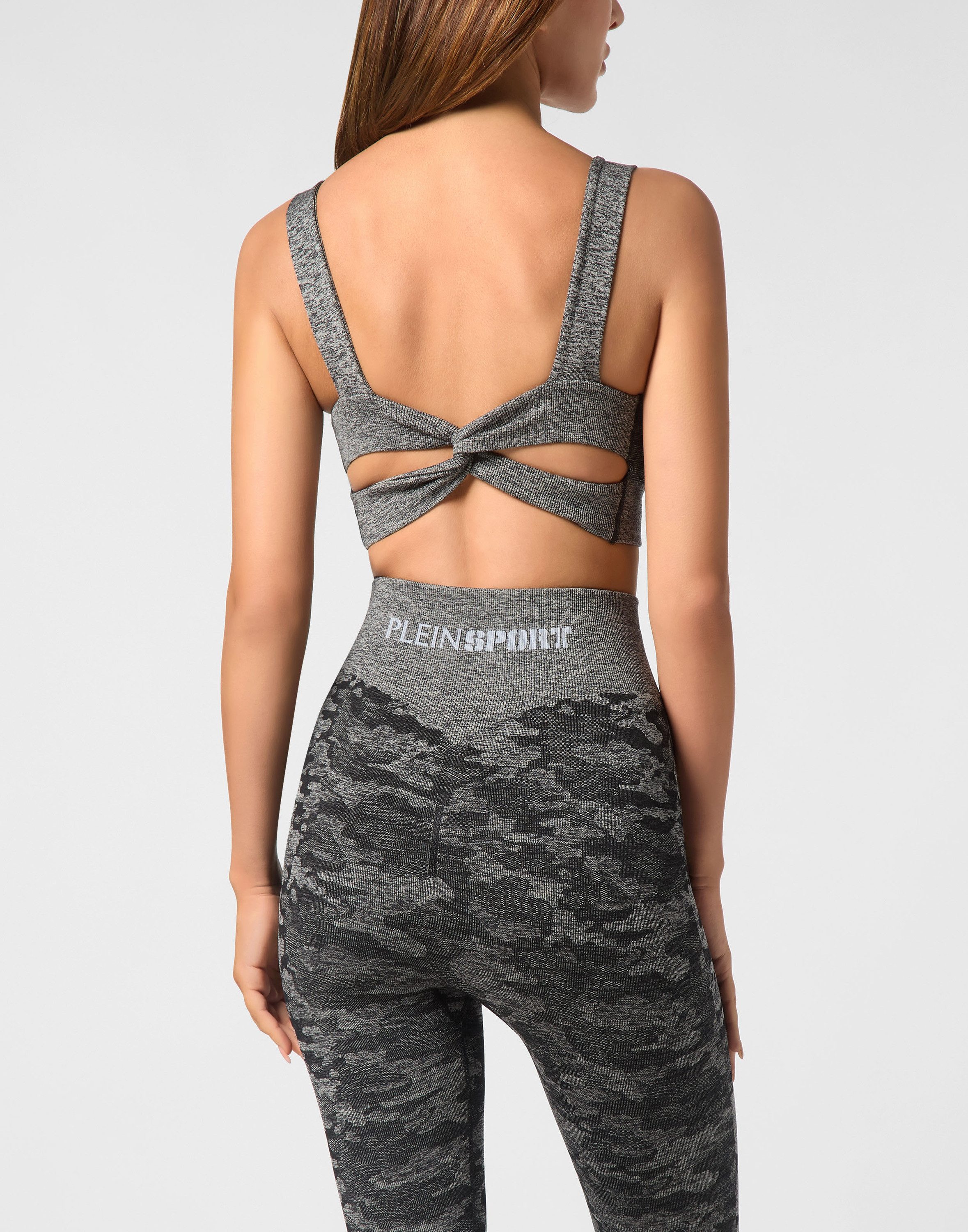 PLEIN SPORT Lauftop Logo