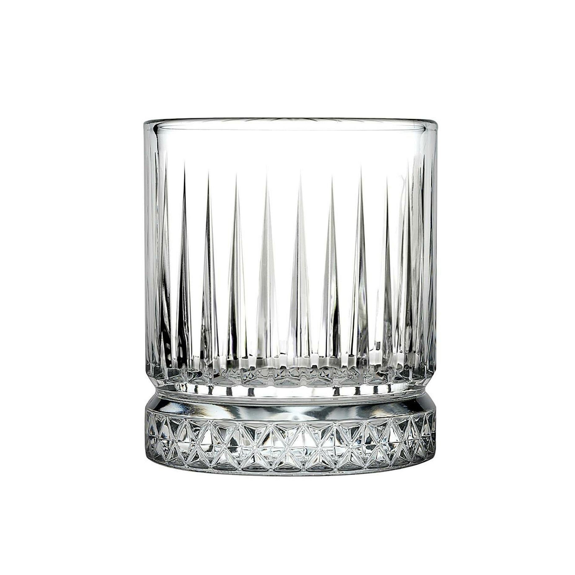 Pasabahce Gläser-Set Elysia, Glas, 210ml Set Cocktailgläser, Kristall-Look und Set, 4-er 4-er Saftgläser