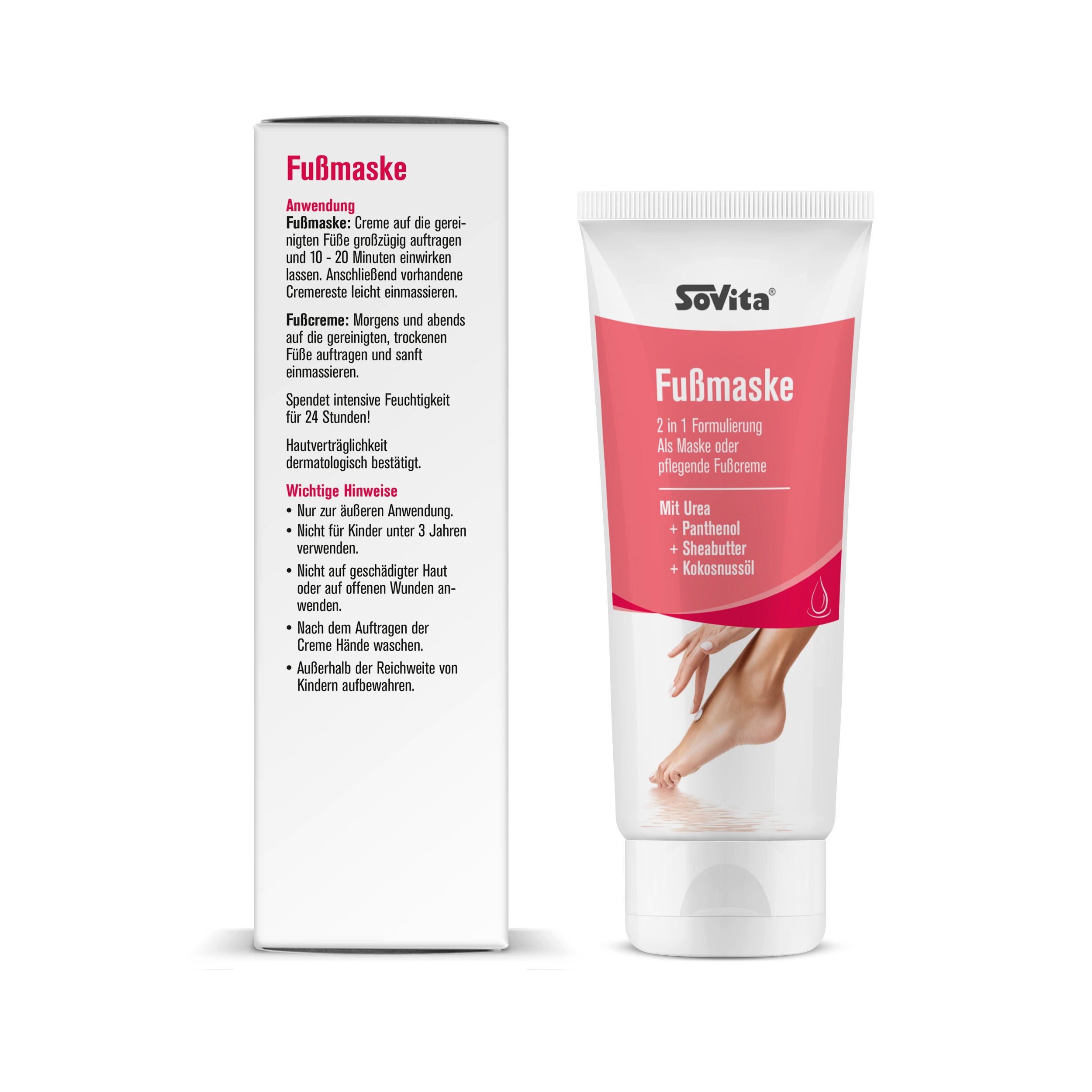 Ascopharm sovita Fußmaske 1, 1 er