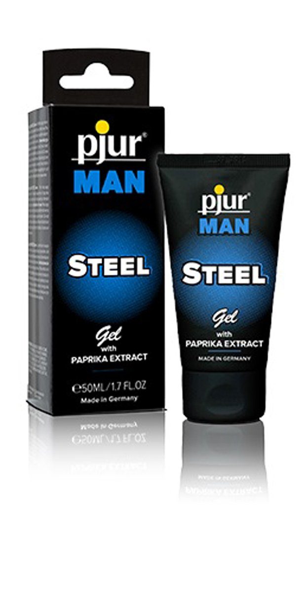 50 Stimulationsgel den für ml Man pjur Stimulationscreme - Steel Cream Mann