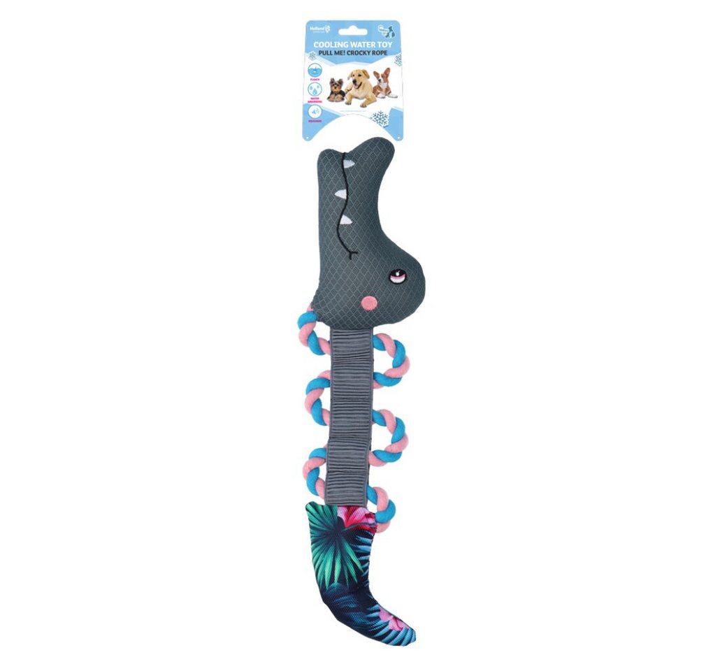 Thumbnail - CoolPets Tierkuscheltier Pull me! Crocky rope (Flower)