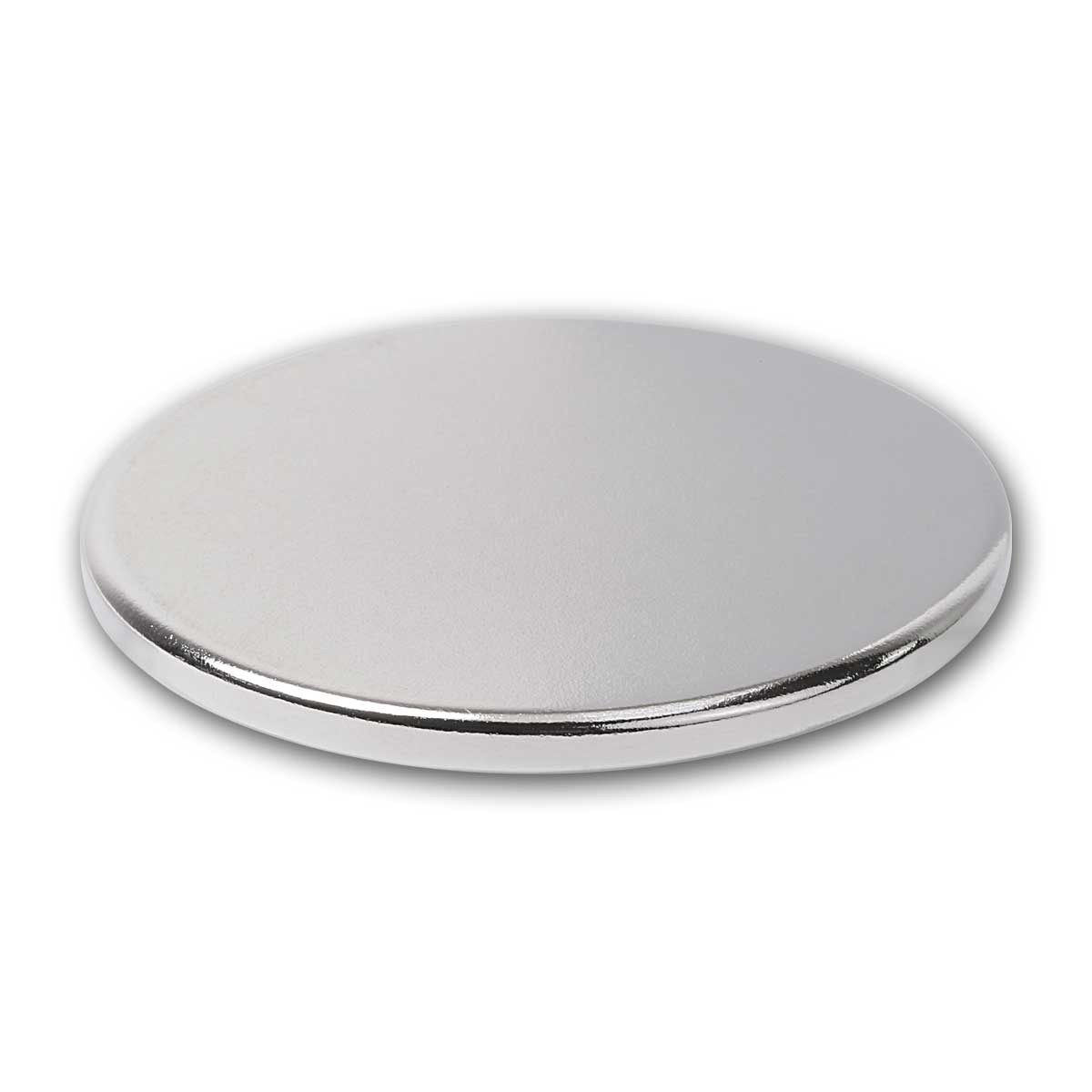 Magnet Neodym-Magnete Set rund, Ø 40mm x 3mm, 4 Stück