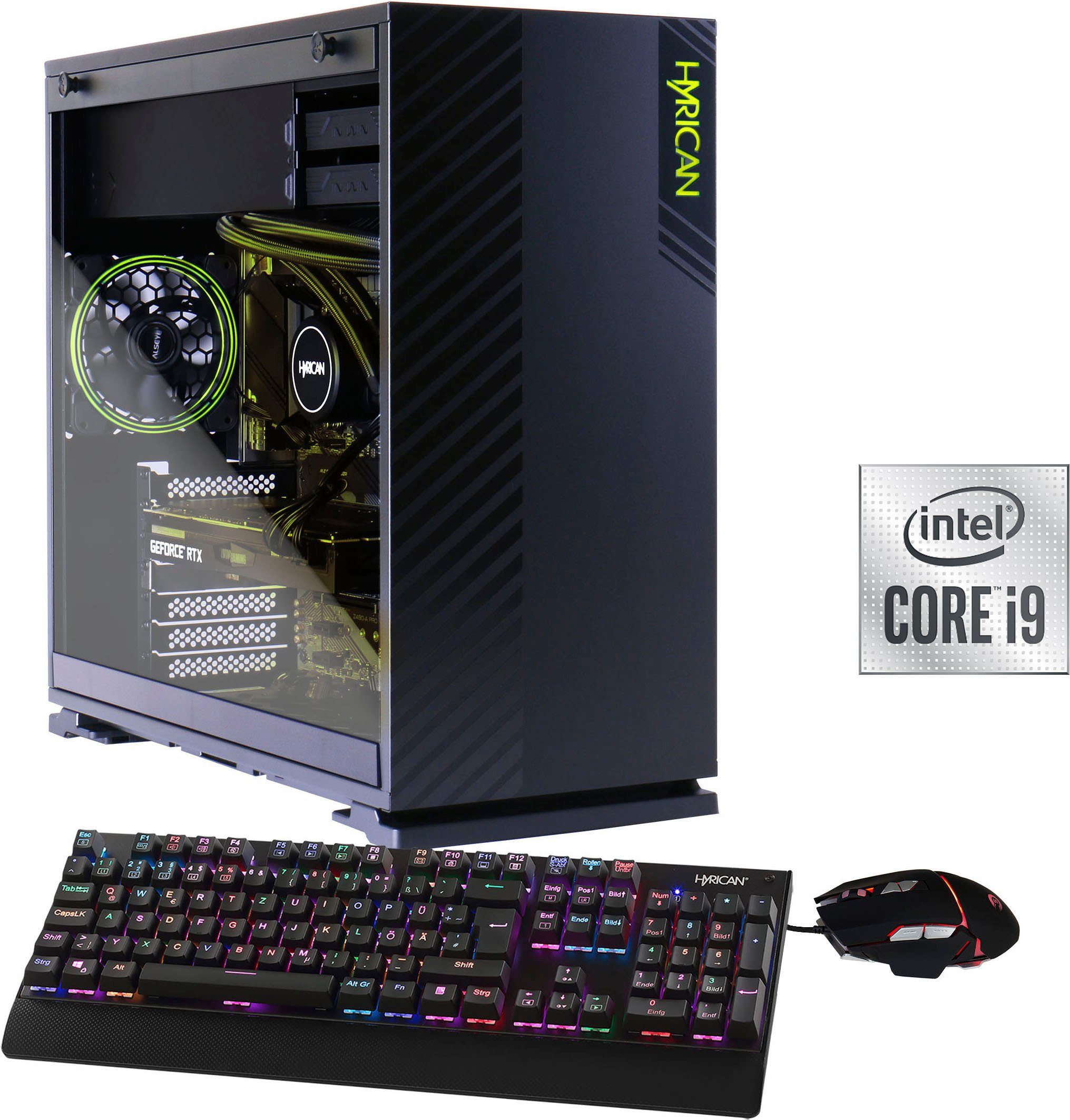 Hyrican Alpha 6541 Gaming-PC (Intel® Core i9 10900KF, RTX 2080 Ti, 16 GB RAM,  1500 GB SSD, Wasserkühlung)