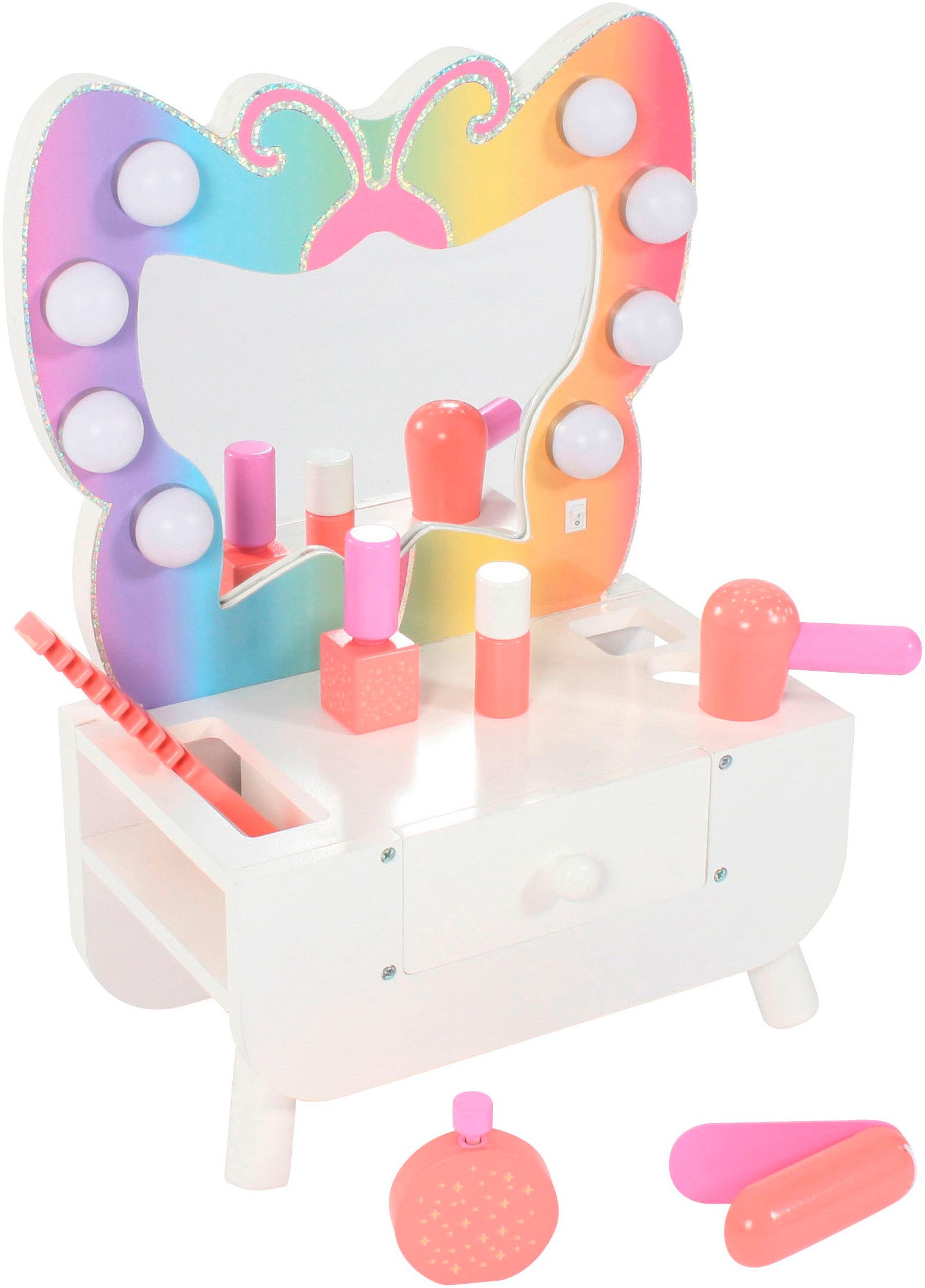 CHIC2000 Schminktisch Tabletop weiß