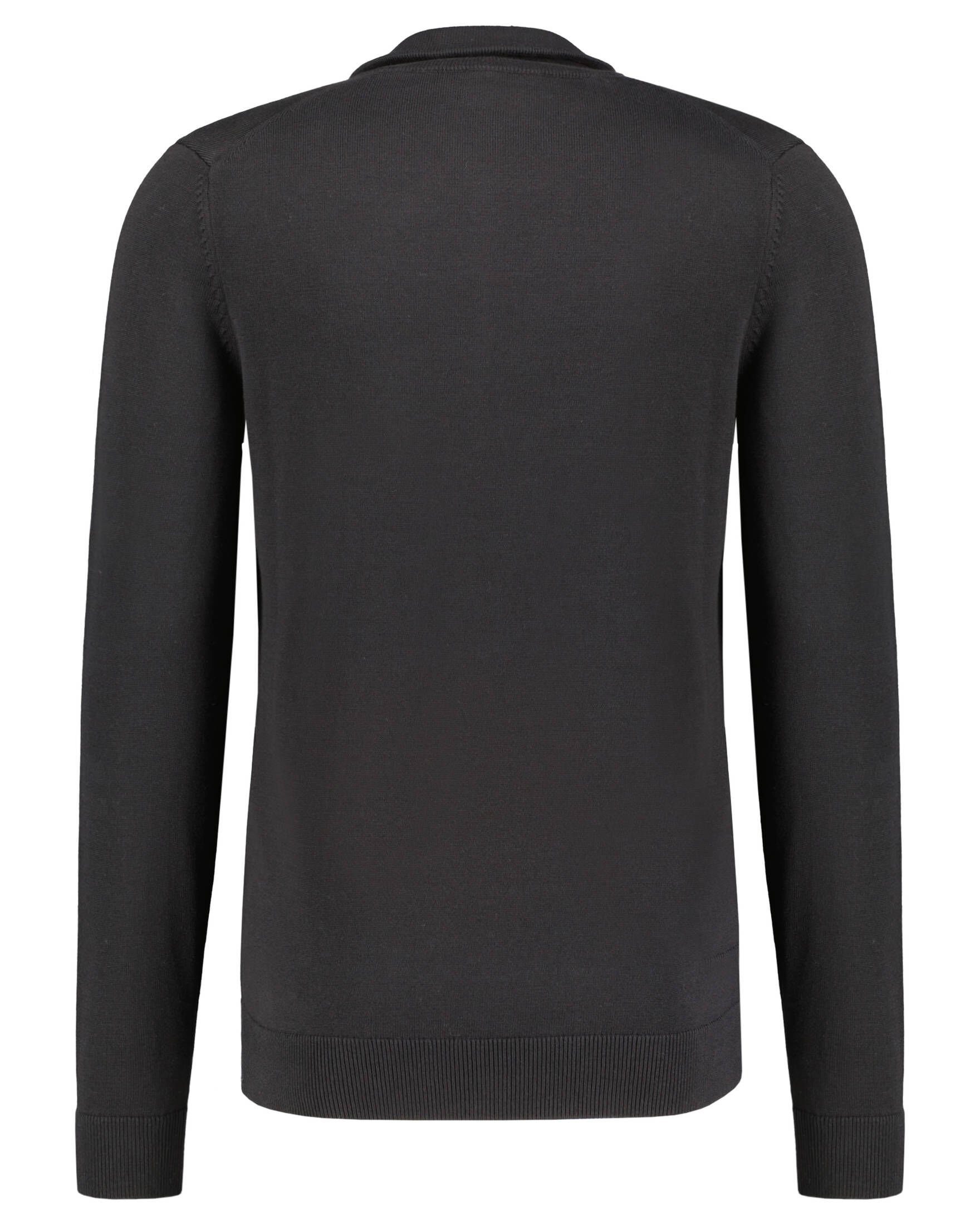 HUGO Strickpullover (1-tlg) Herren (15) SAN Pullover QUINTUS schwarz