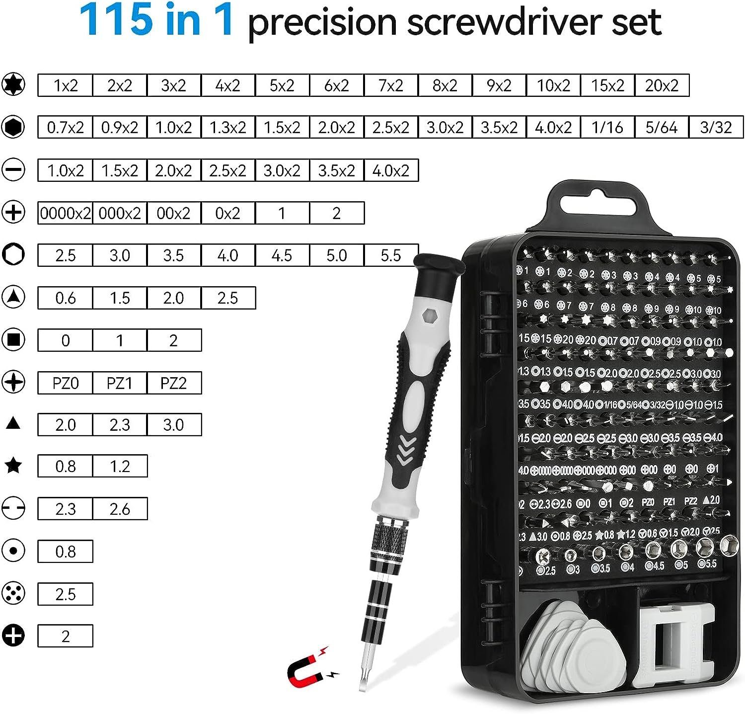 BlingBin Schraubendreher Set 115 in 1 günstig online kaufen