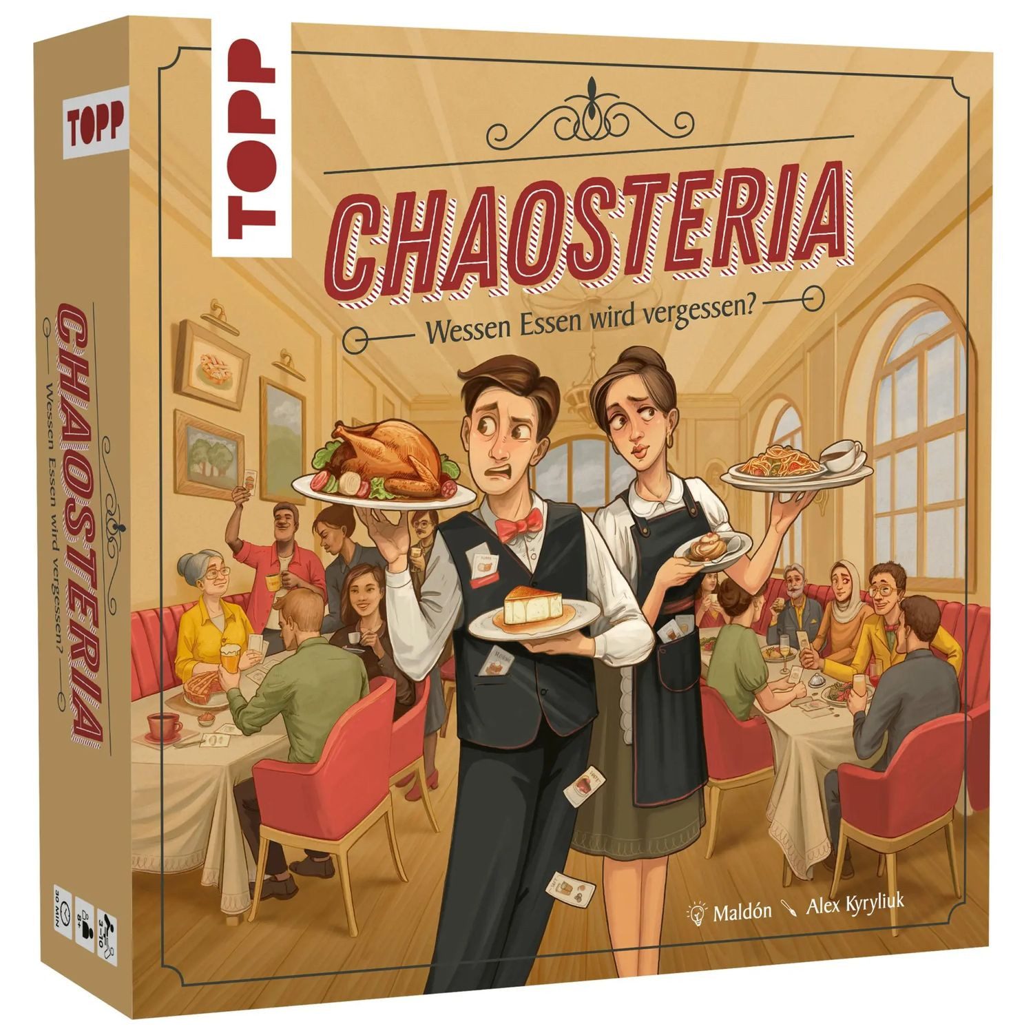 frechverlag Spiel Chaosteria - Wessen Essen wird vergessen?