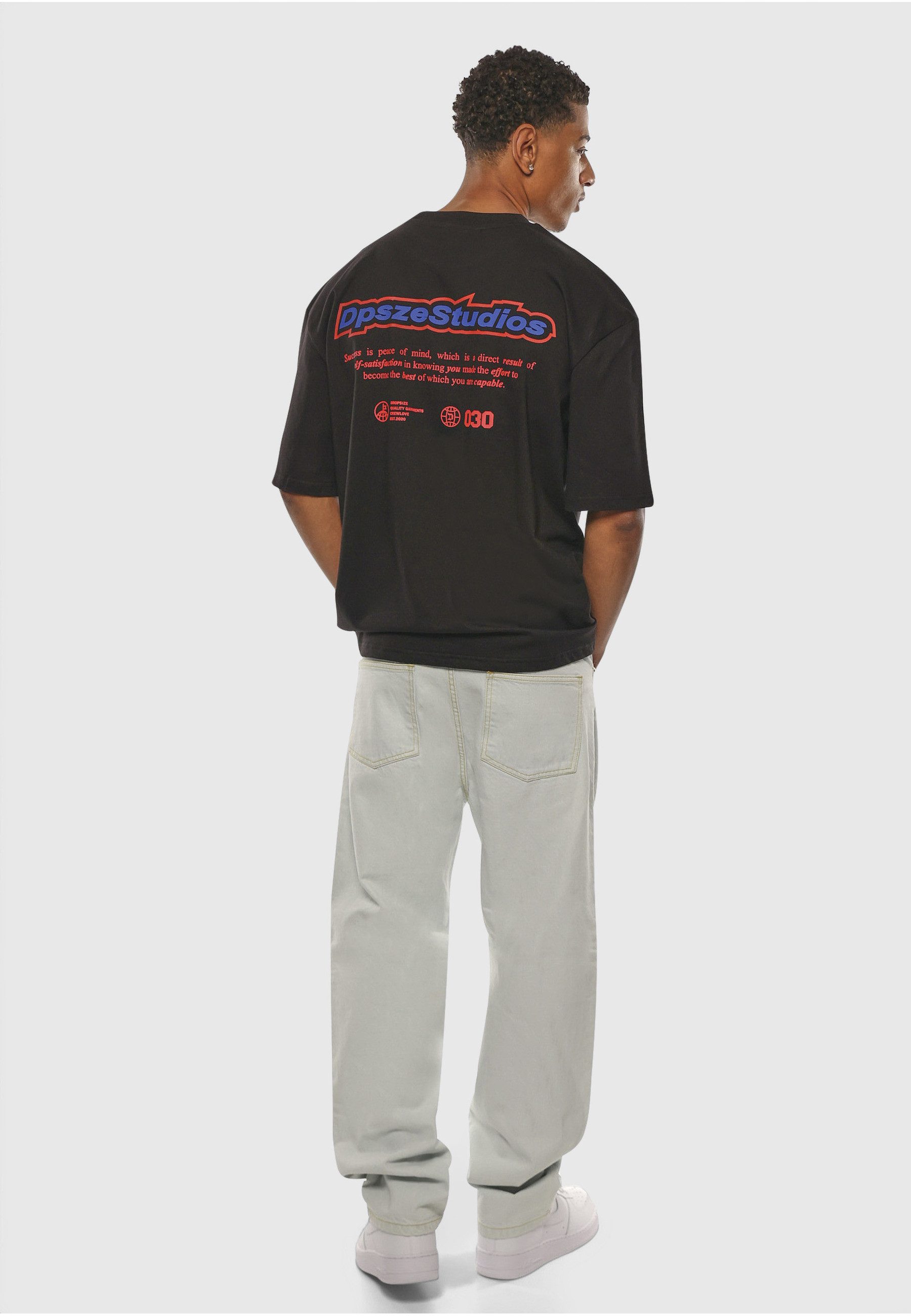 Dropsize T-Shirt Dropsize Dropsize Heavy Oversize Peace Of Mind T-Shirt (1-tlg)