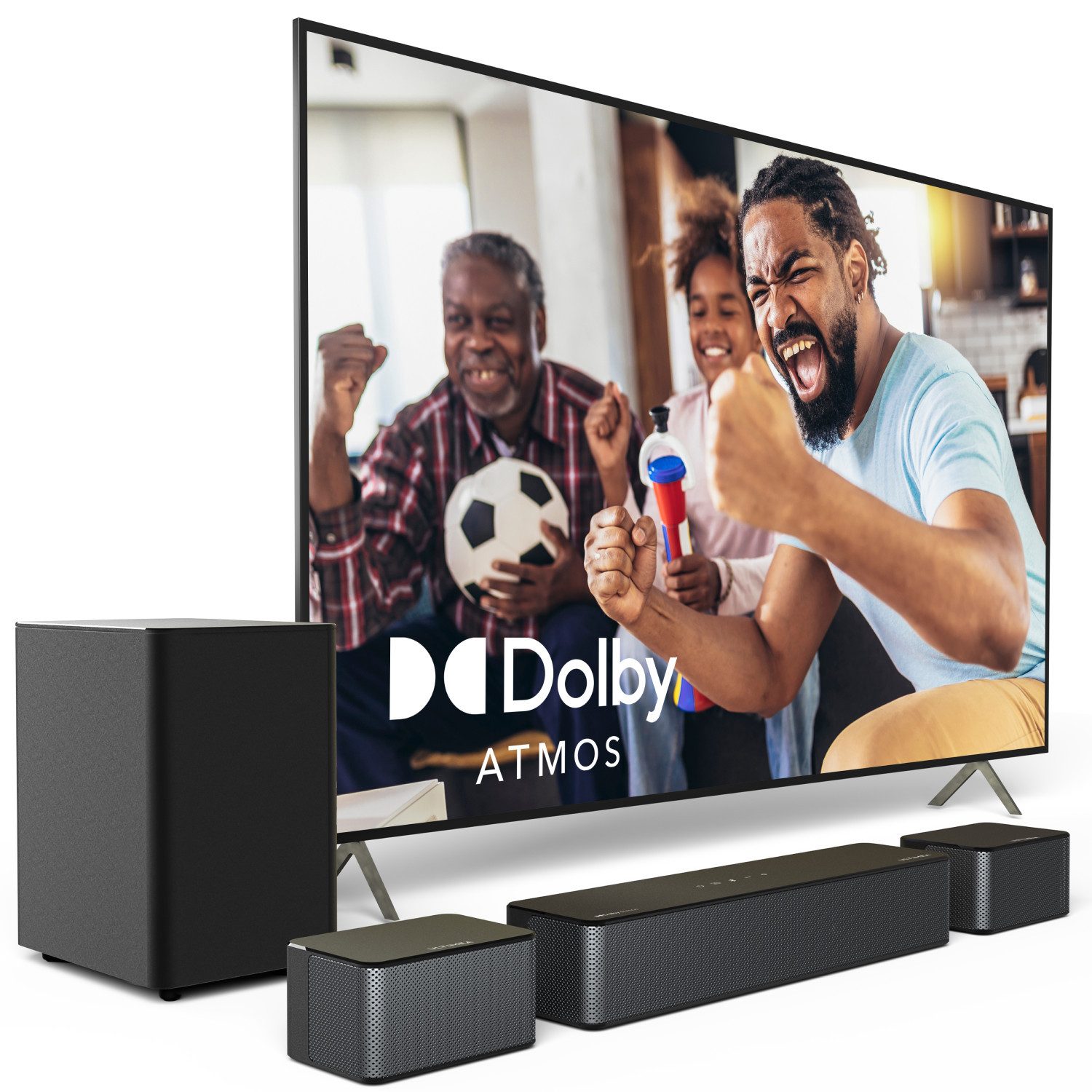 Ultimea Poseidon D60 5.1Kanal Dolby Atmos Soundbar (410 W)