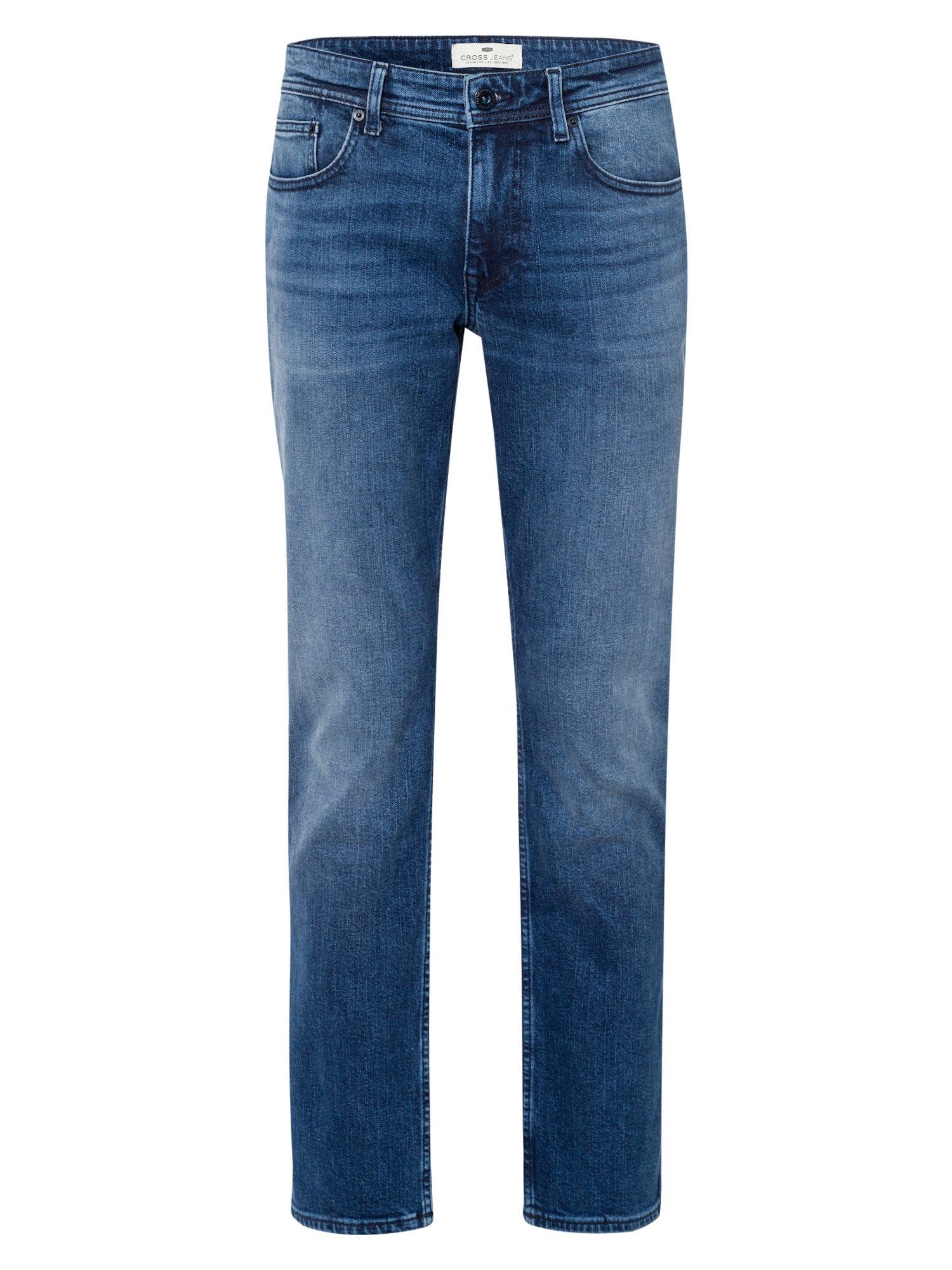 CROSS JEANS® 5-Pocket-Jeans CROSS JEANS DYLAN dark mid blue E195-138