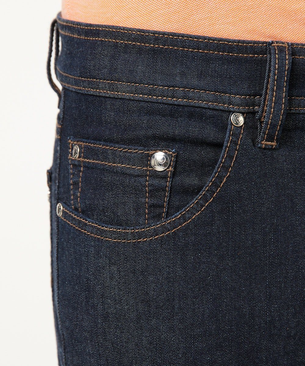 Cardin 5-Pocket-Jeans summer touch indigo DEAUVILLE Pierre 7330.4 air PIERRE 31961 CARDIN dark blue