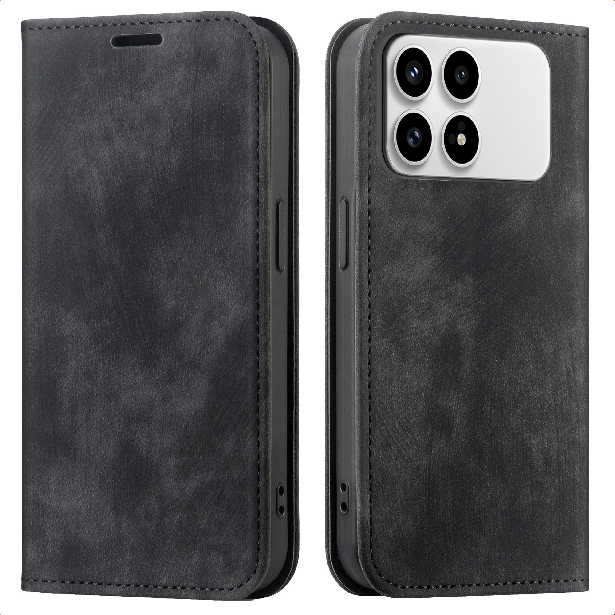 imoshion Smartphone-Mappe imoshion Slim Klapphülle Xiaomi Poco F8 Pro - Schwarz