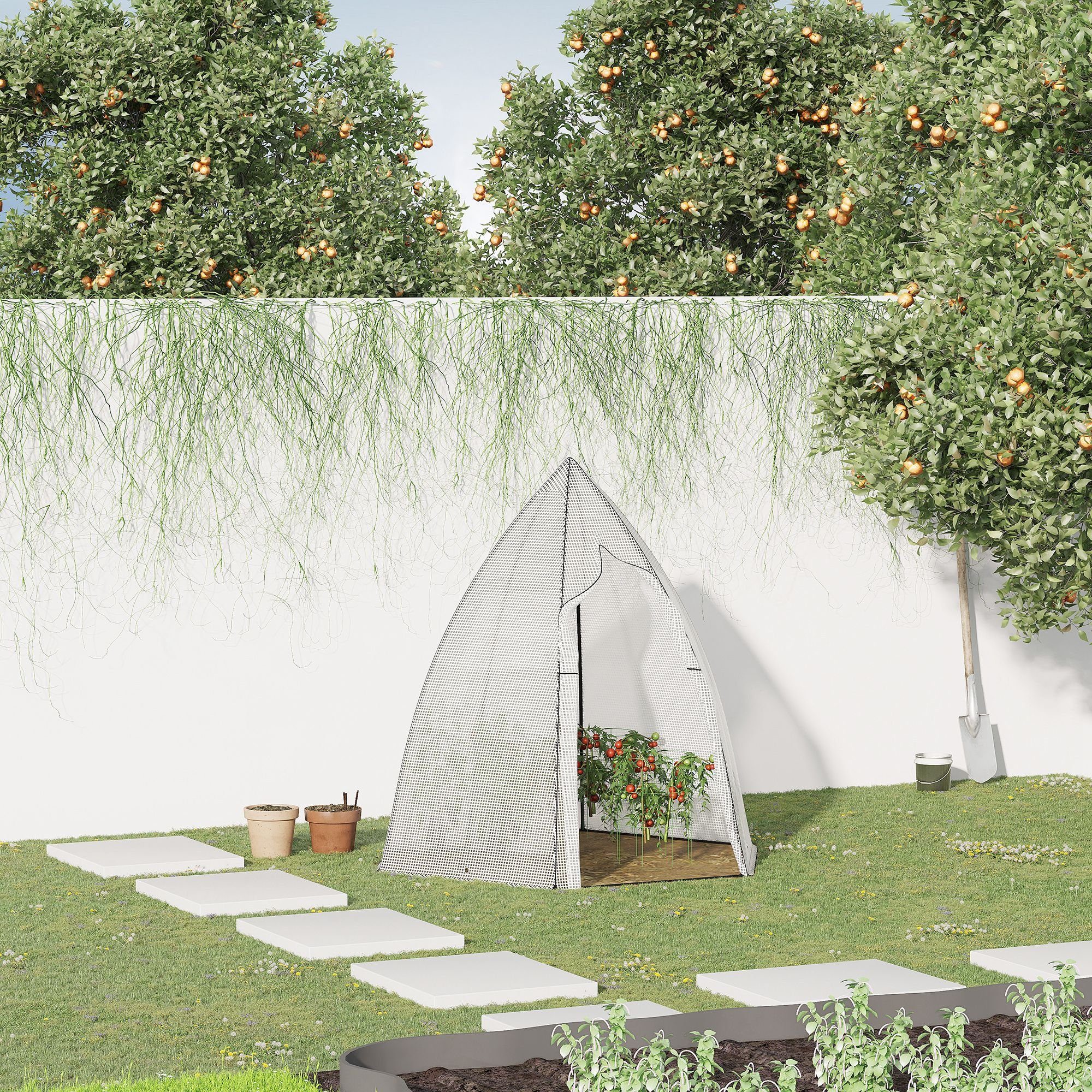 Outsunny Foliengewächshaus Gewächshaus günstig online kaufen