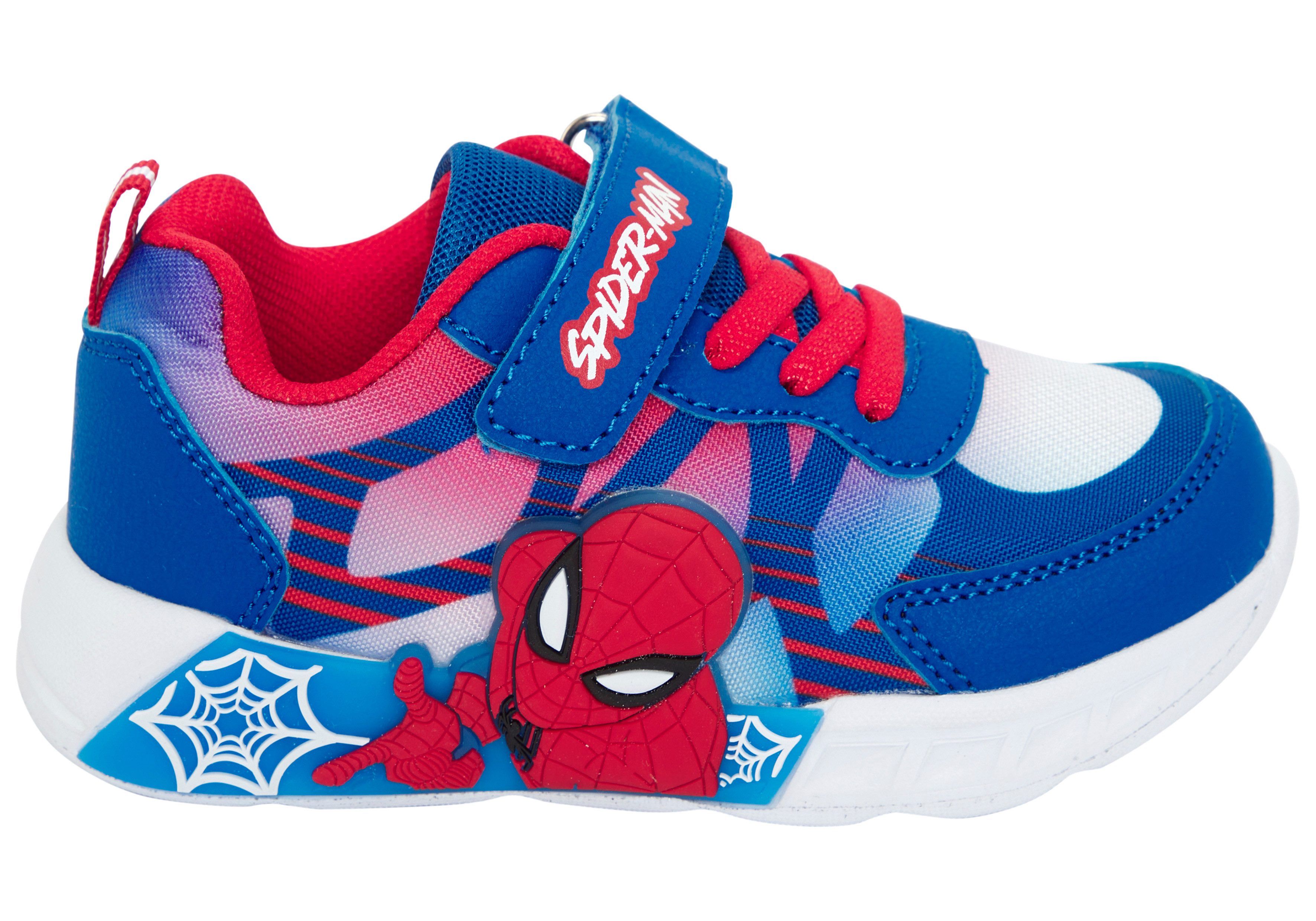 Disney SPIDERMAN Sneaker mit cooler Blinkfunktion