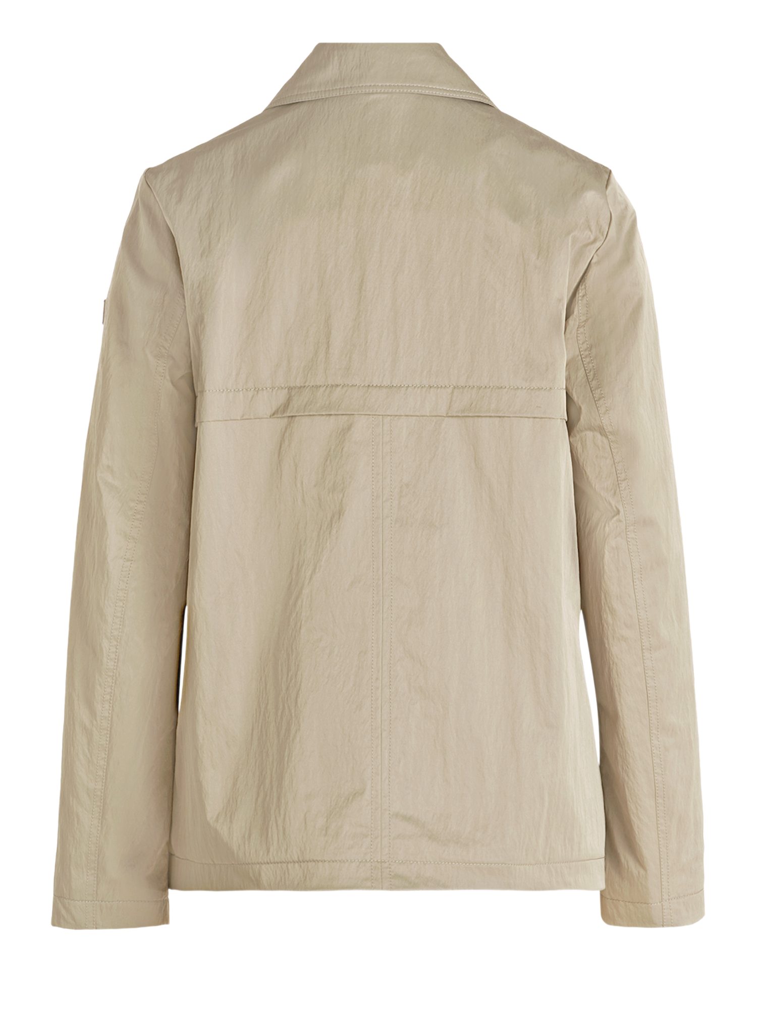 Betty Barclay Kurzjacke natur,Casual,Polyester,Unifarben,Umlegekragen,Lang,Loose Fit