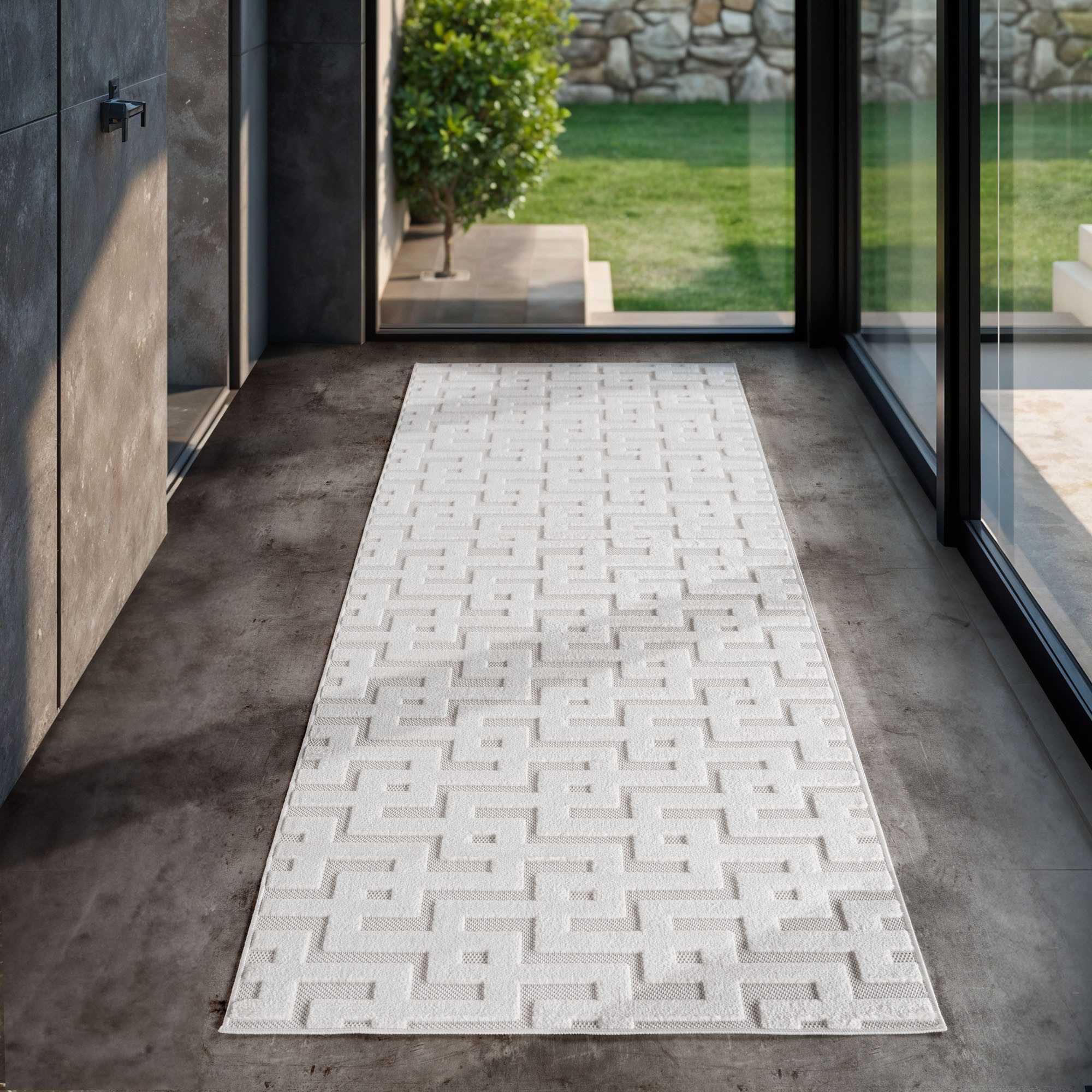 SIMPEX24 Designteppich Unicolor - Einfarbig, Rechteckig, Höhe: 4 mm, Indoor günstig online kaufen