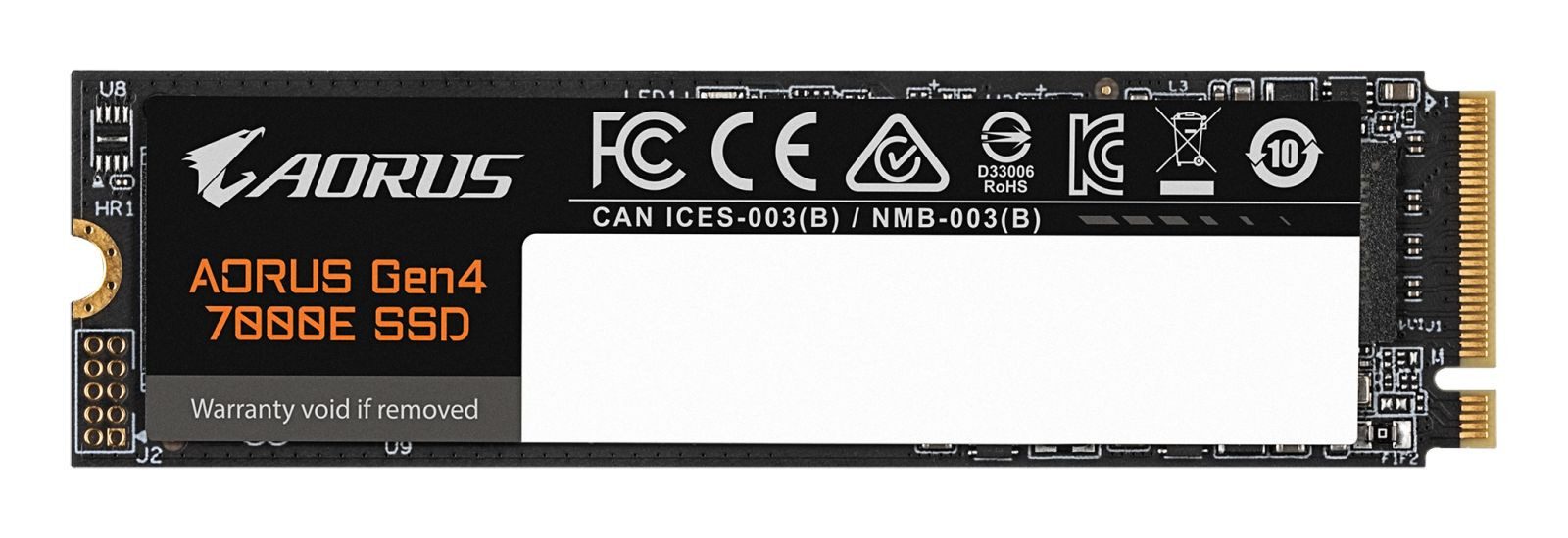 Gigabyte SSD 1TB AORUS GEN4 7000E M.2 PCI-E NVMe Gaming-Festplatte