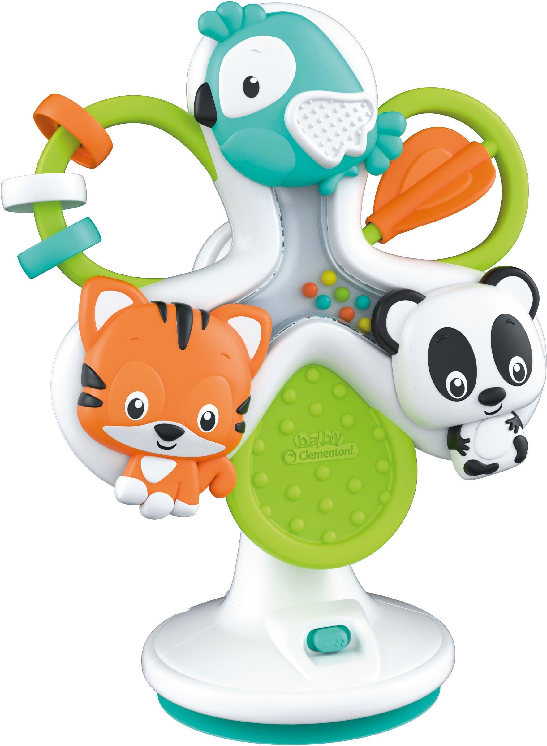 Image of Clementoni® Greifspielzeug »Clementoni Baby - Aktivitäts-Rad mit Tieren«, mit Sound
