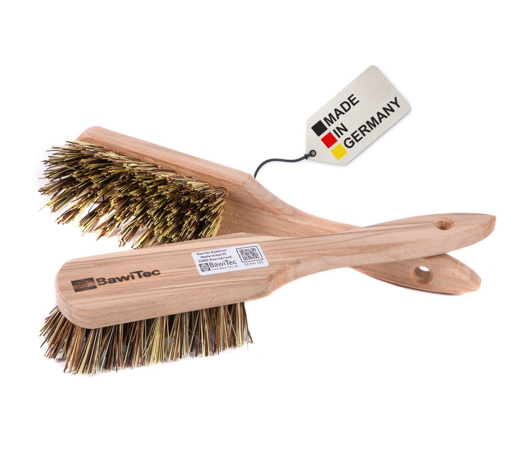 Reinigungsbürste 2 Reinigungsbürsten Stielbürsten 265mm Schrubberbürsten Set
