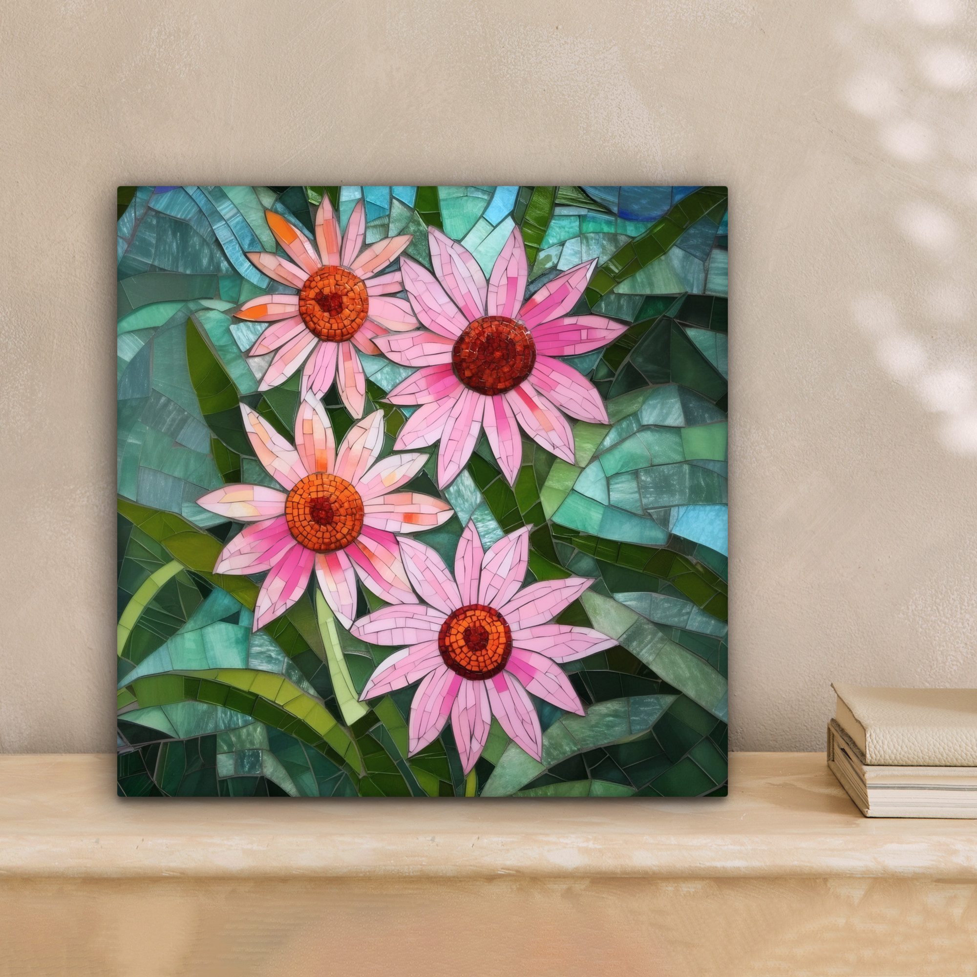 OneMillionCanvasses® Leinwandbild Blumen - Rosa - günstig online kaufen