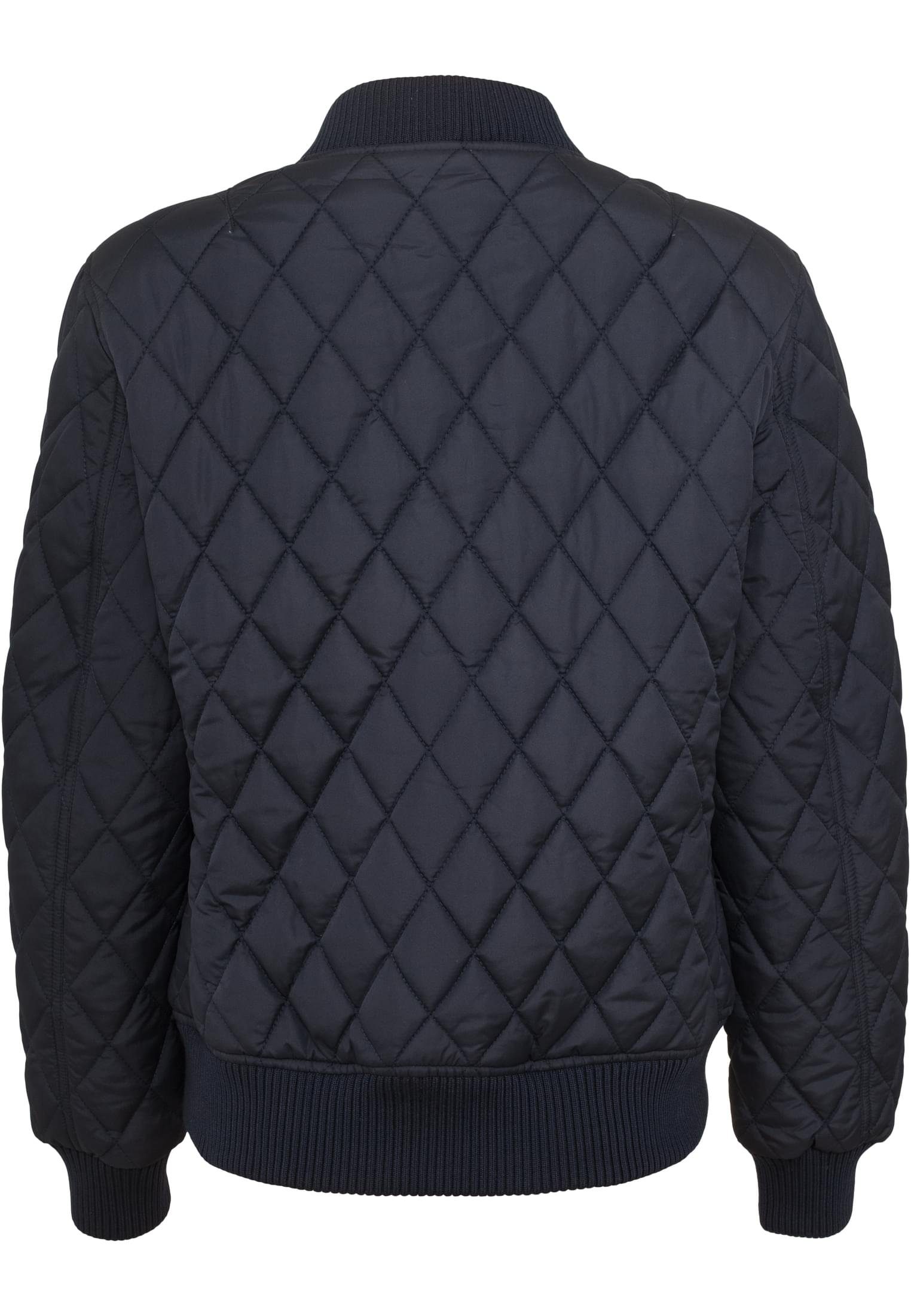 Ladies Outdoorjacke Quilt Damen Nylon (1-St) navy Diamond CLASSICS Jacket URBAN