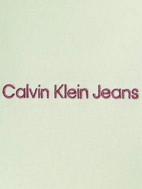 Calvin Klein Jeans T-Shirt INSTITUTIONAL STRAIGHT TEE mit Markenlabel