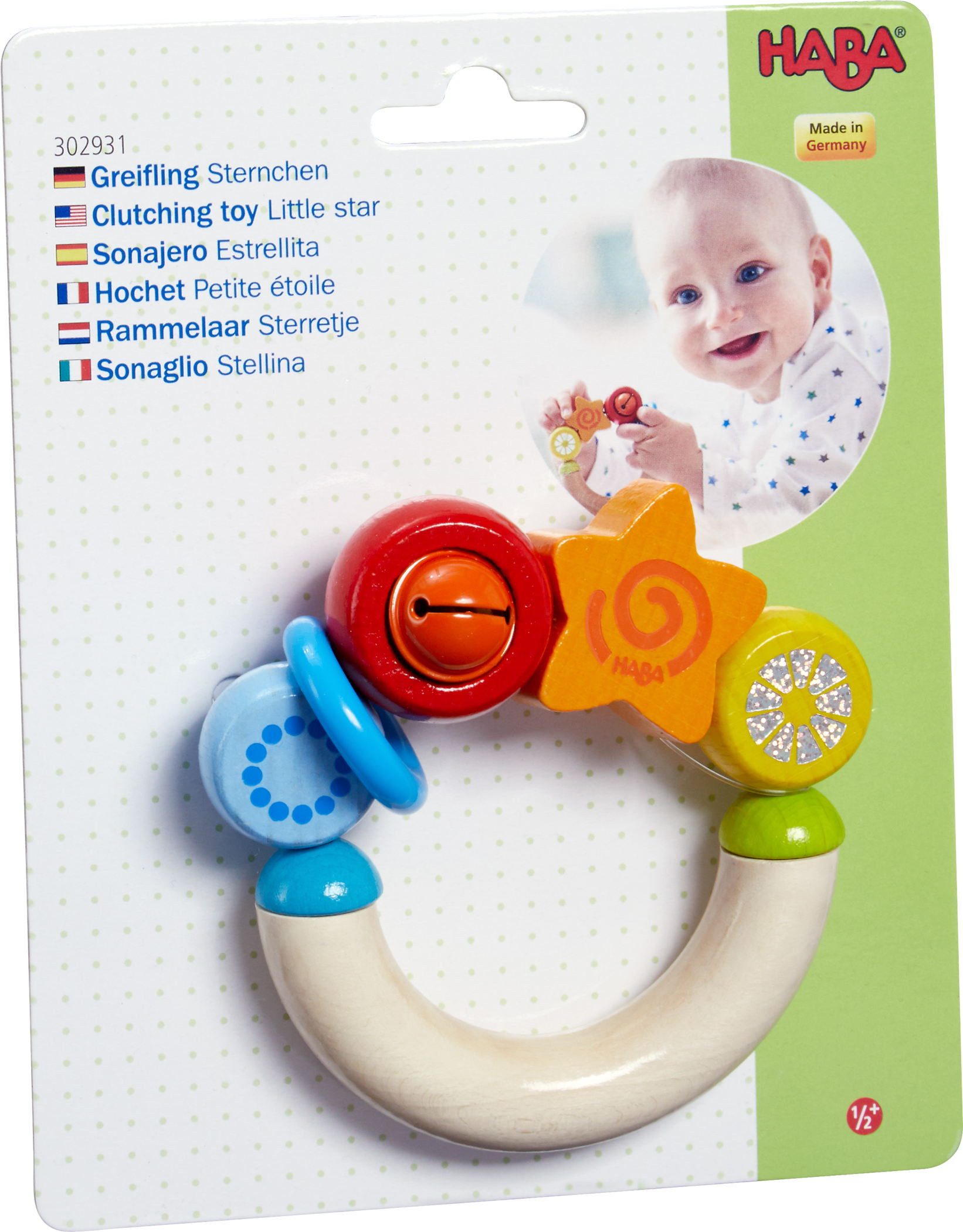 Greifspielzeug Babywelt Greifling Sternchen 2011666001