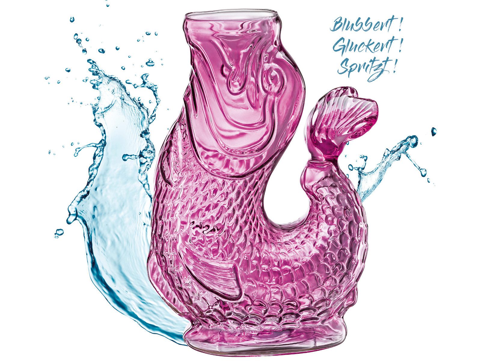 Cilio Wasserkaraffe NEMO Wasserkaraffe lila 10x15,5x23cm