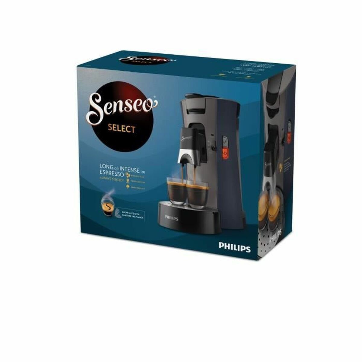 Philips Kapselmaschine 900 Philips 71 Kapsel-Kaffeemaschine Senseo ml CSA240 Select