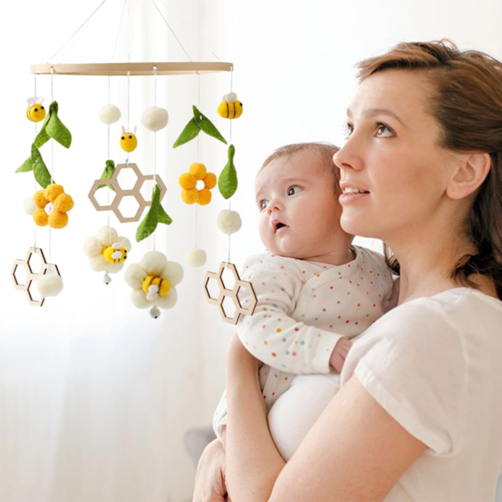 CLTYQ Mobile Windspiele, Tierchen Waldtiere Bettglocke günstig online kaufen