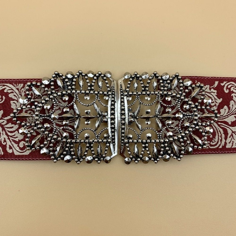 Pezzo D'oro Gürtelschnalle Schürzenschließe,Trachtenschließe für Dirndlschürze