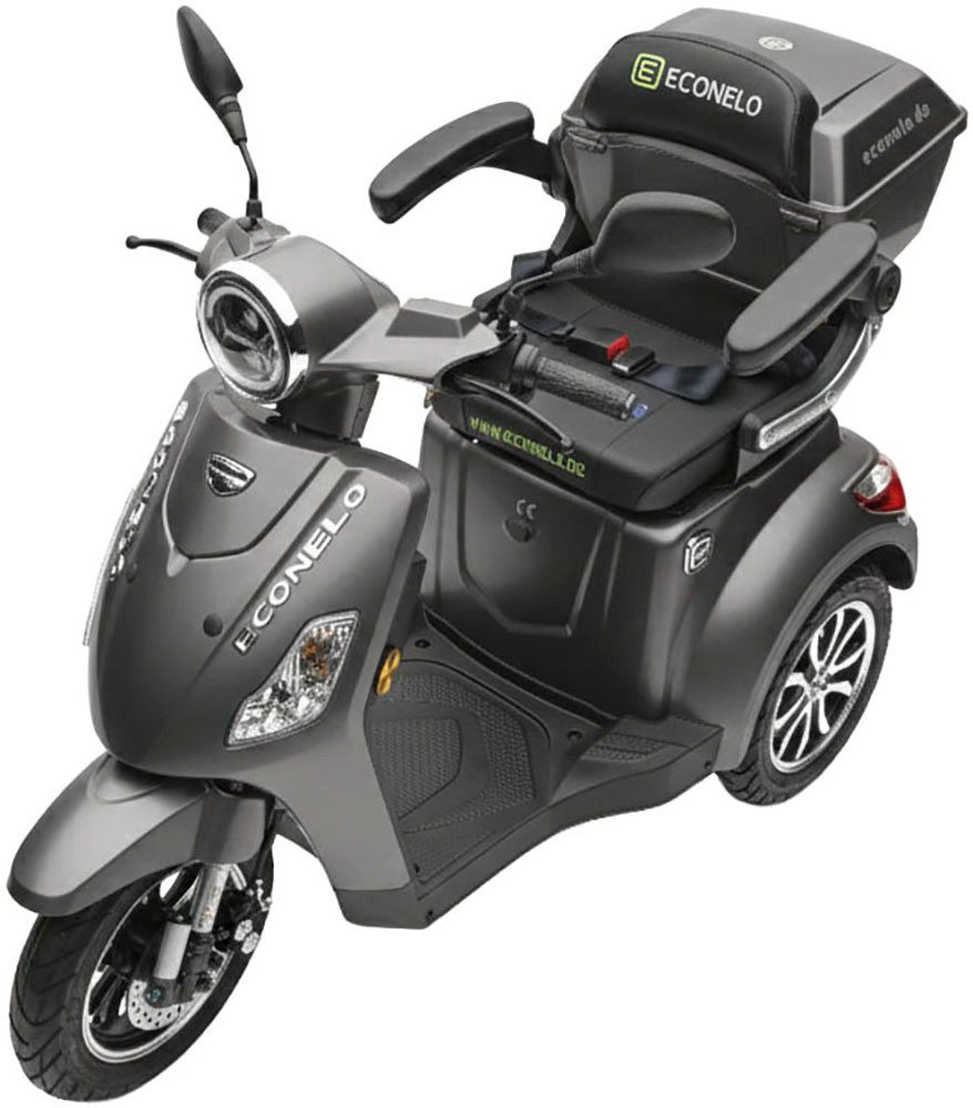 ECONELO Elektromobil Seniorenmobil P1000, Lithium-Akku, 25 km/h, 1000 Watt, 1000 W, 25 km/h